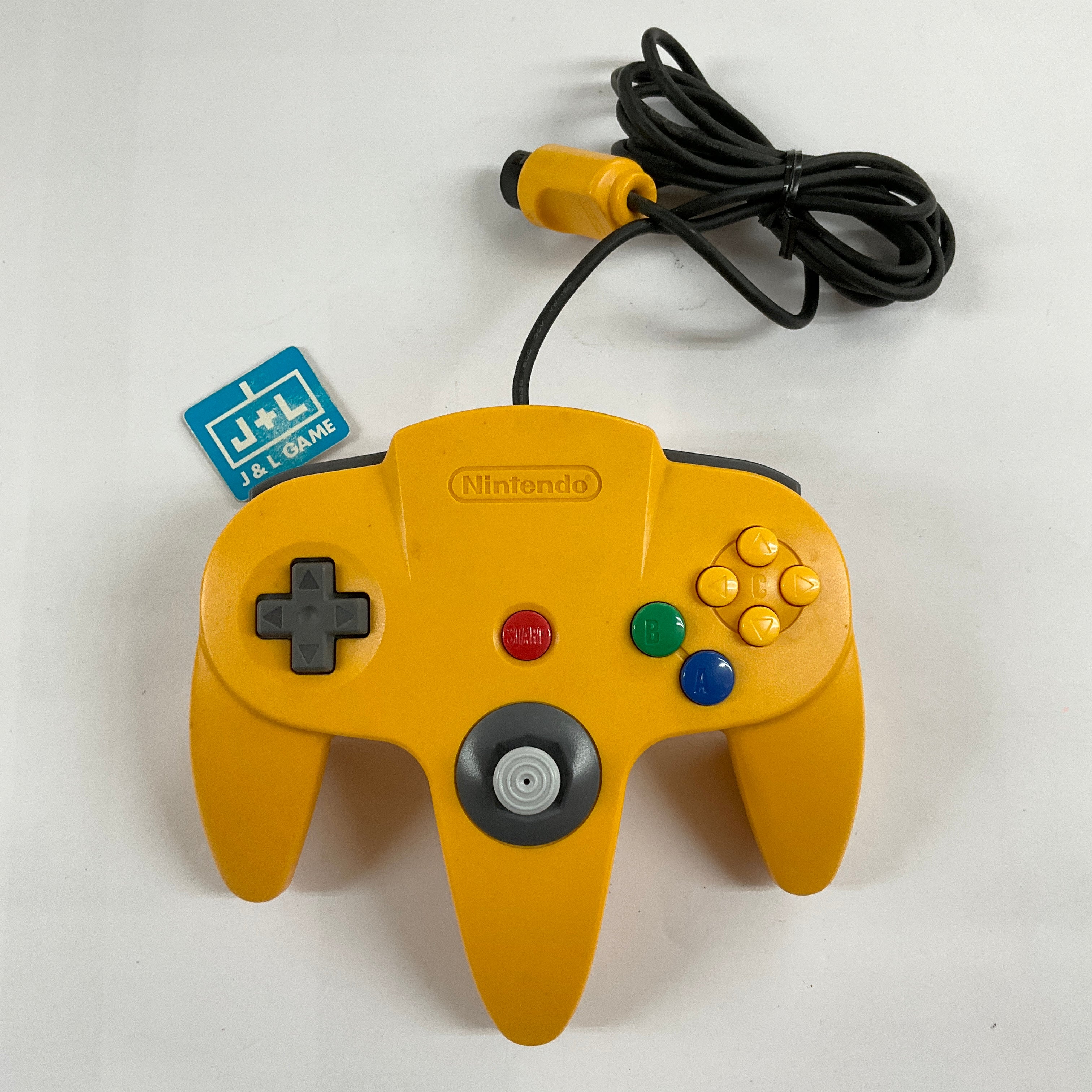 Nintendo 64 Controller (Yellow) - (N64) Nintendo 64 [Pre-Owned] (Japanese Import) Accessories Nintendo   