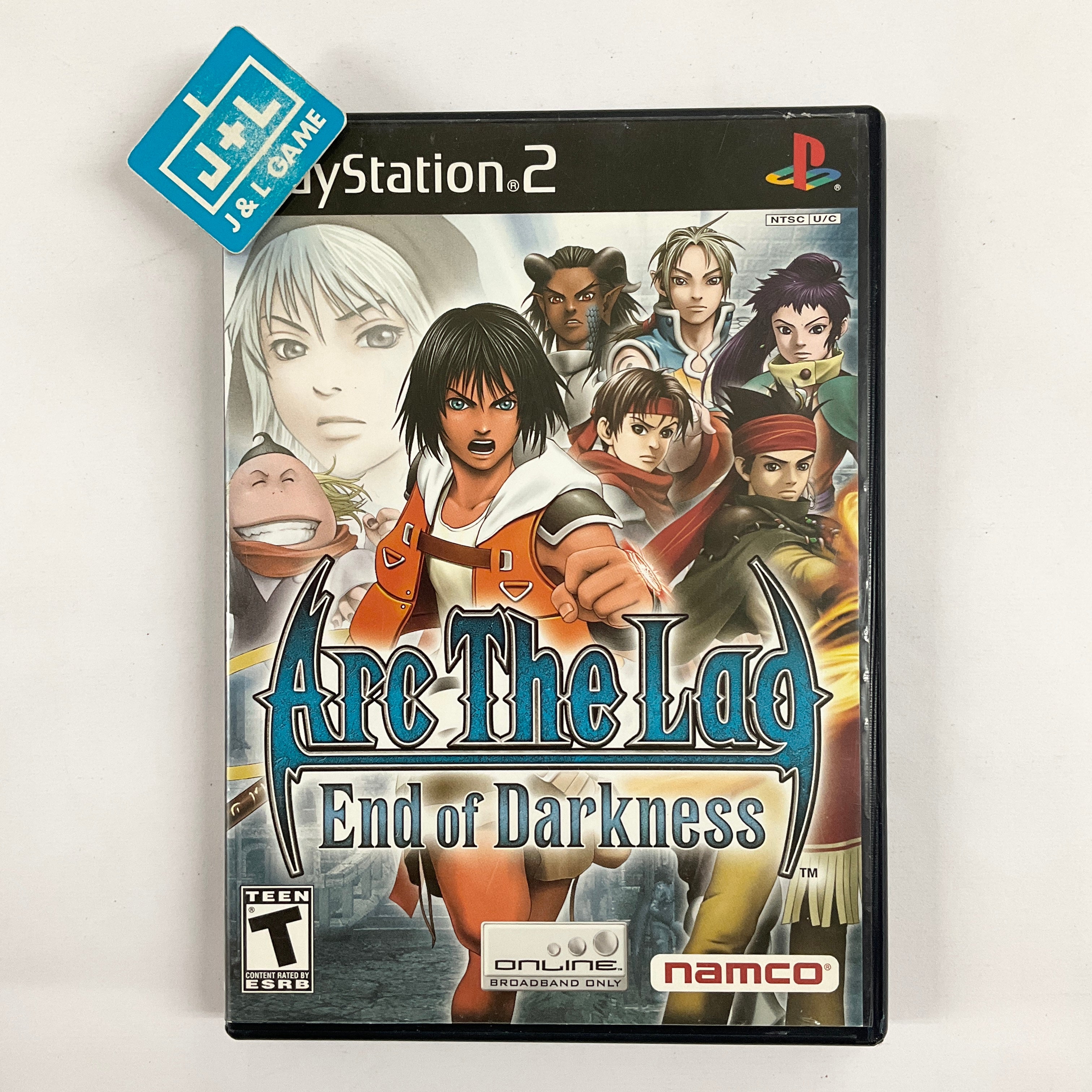 Arc the Lad: End of Darkness - (PS2) PlayStation 2 [Pre-Owned] Video Games BANDAI NAMCO Entertainment   