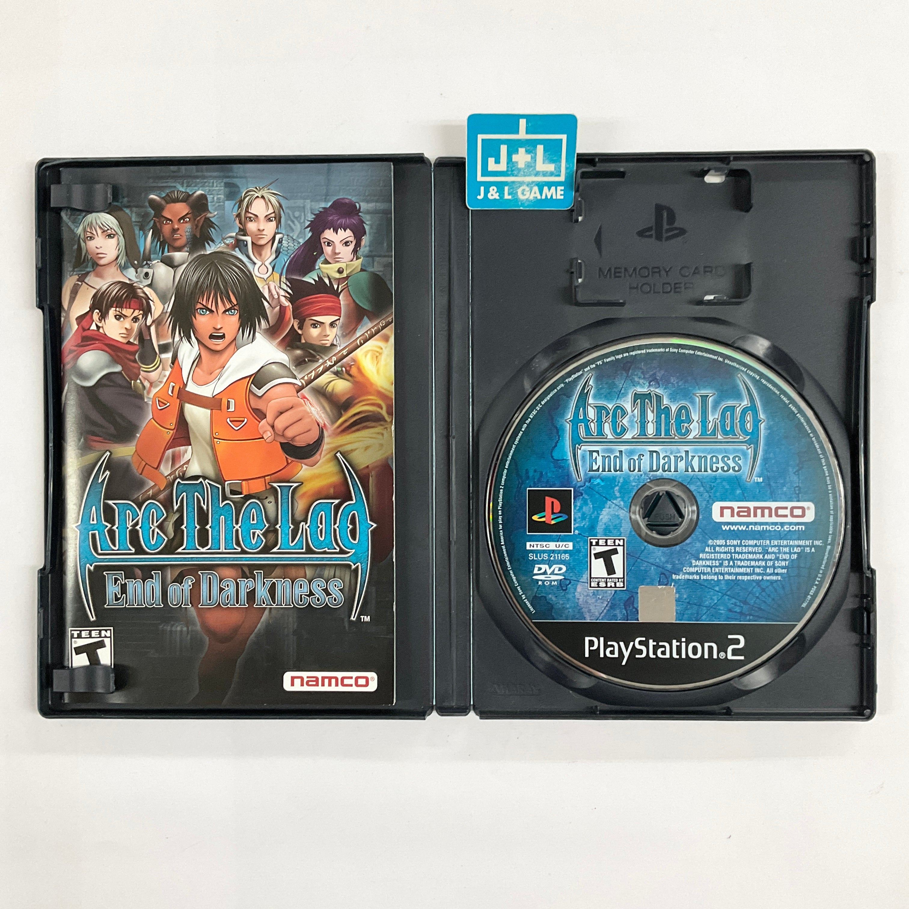 Arc the Lad: End of Darkness - (PS2) PlayStation 2 [Pre-Owned] Video Games BANDAI NAMCO Entertainment   