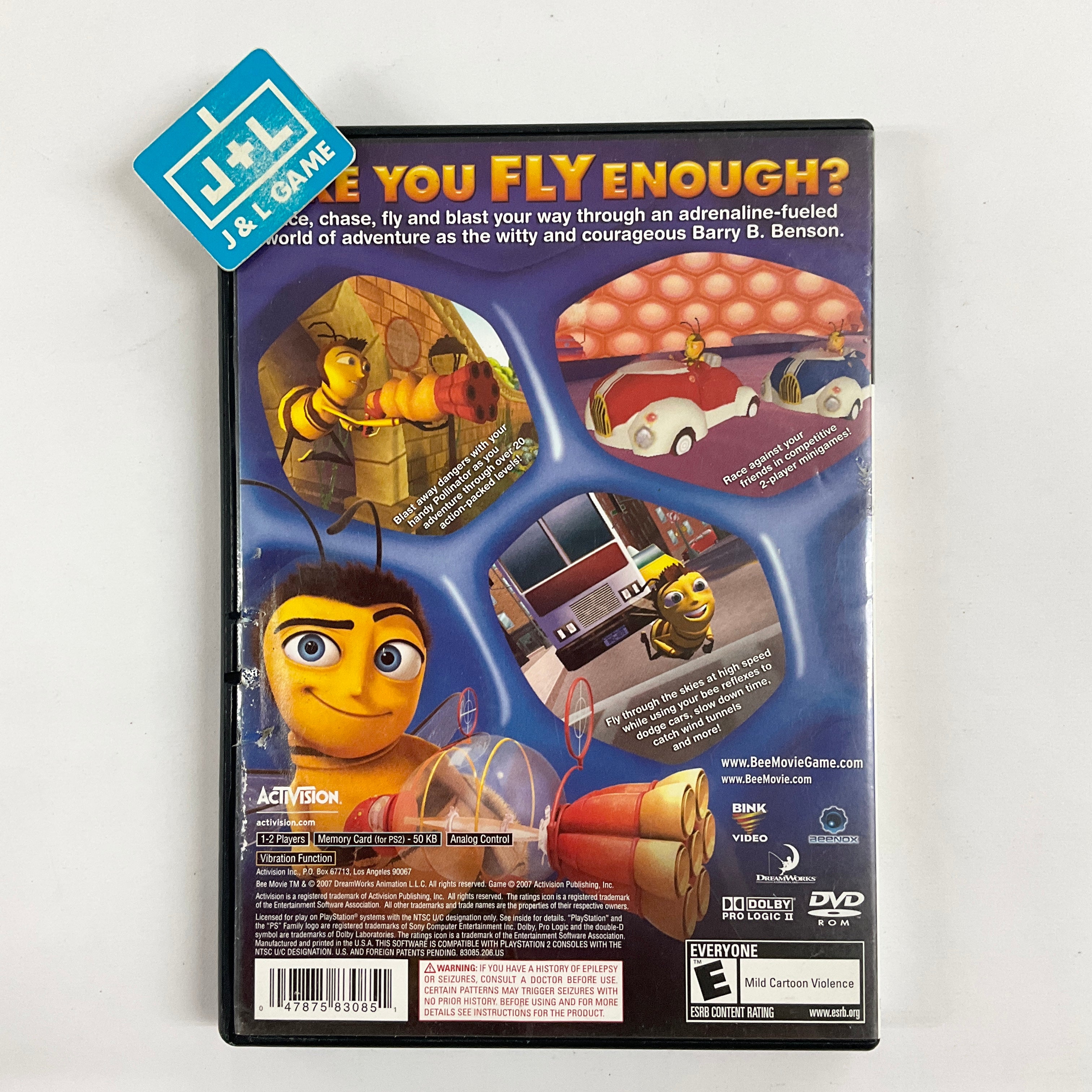 Bee Movie Game - (PS2) PlayStation 2 [Pre-Owned] Video Games Activision   