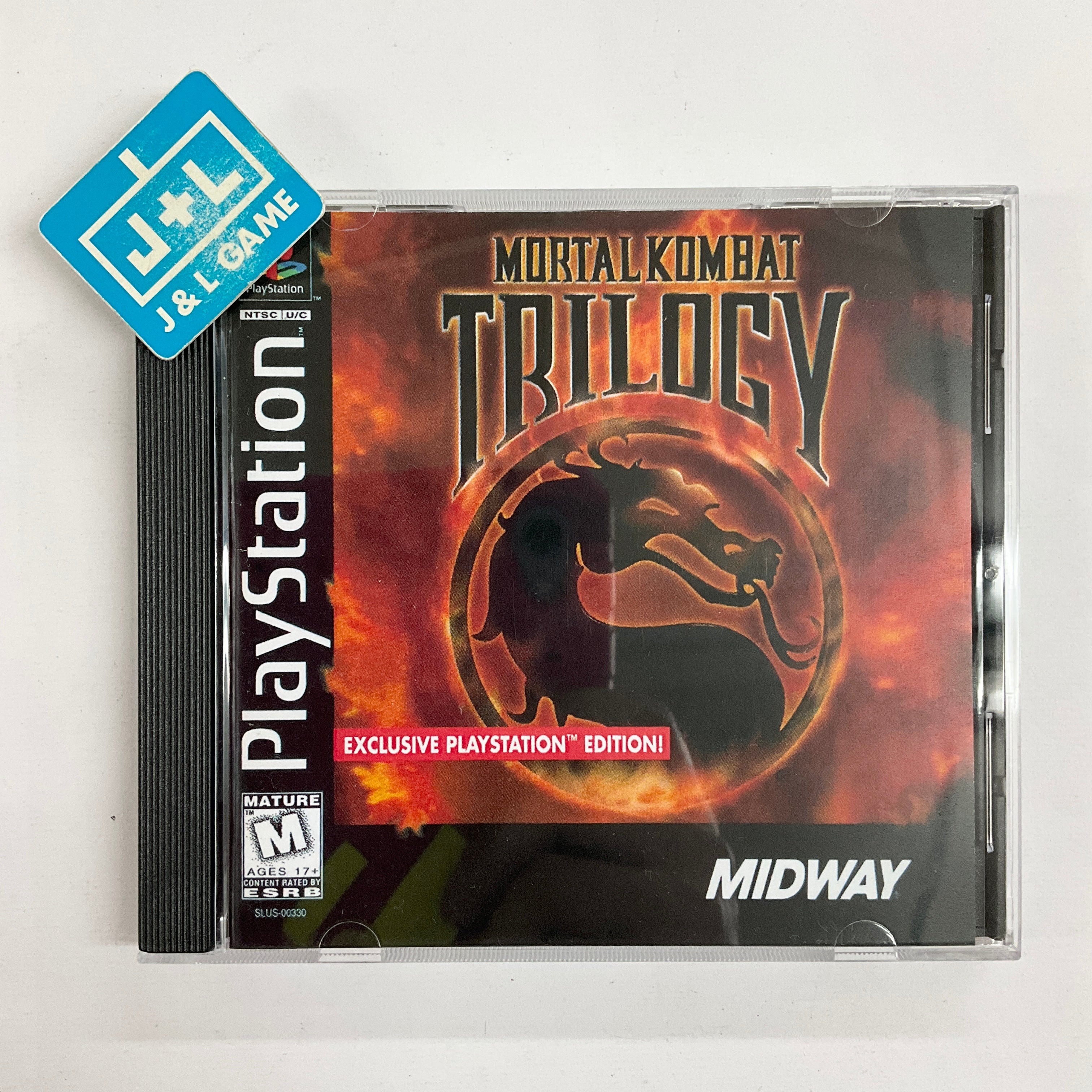 Mortal Kombat Trilogy - (PS1) PlayStation 1 [Pre-Owned] Video Games Midway   