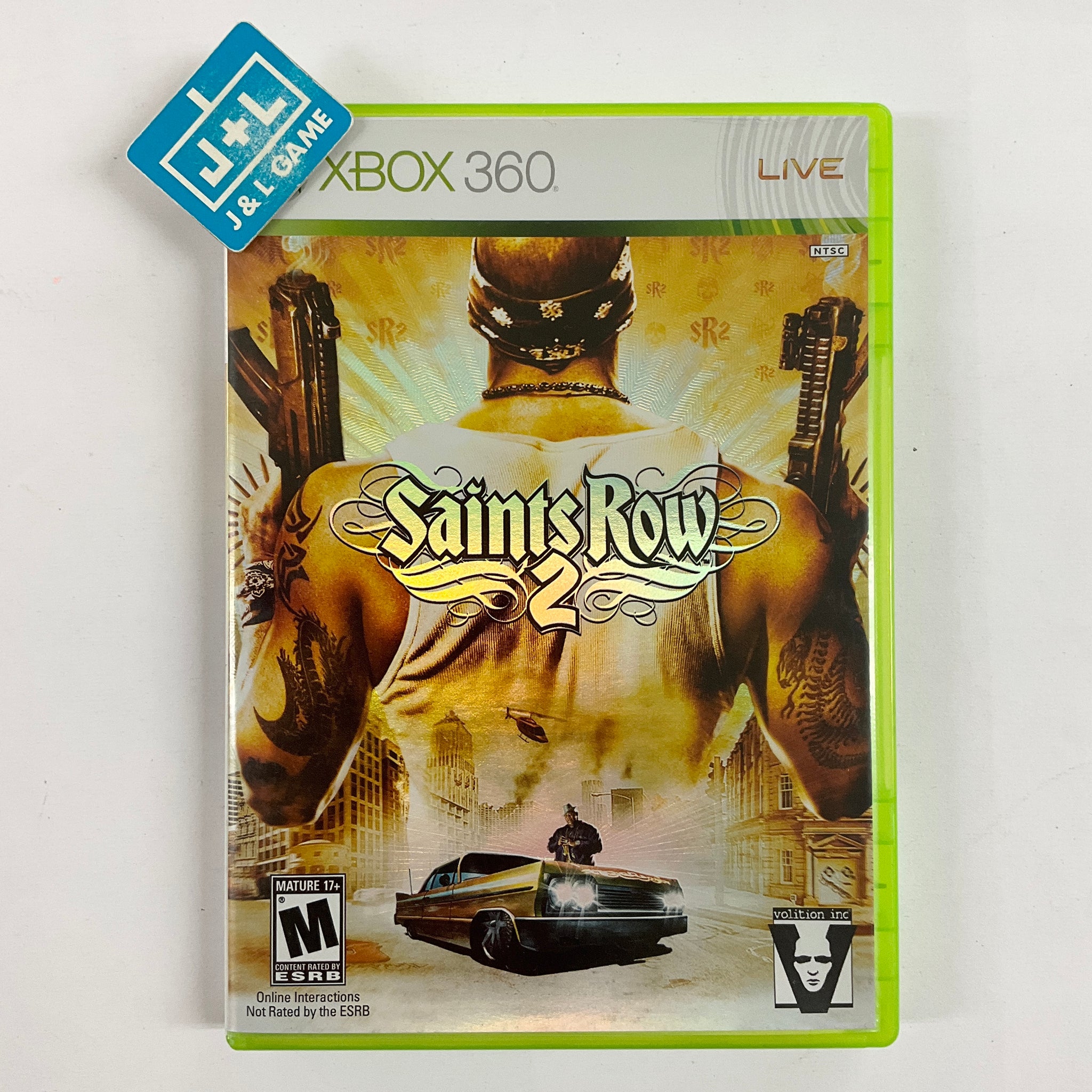 Microsoft Xbox 360 Live Platinum Hits Saints Row 2 Video Game