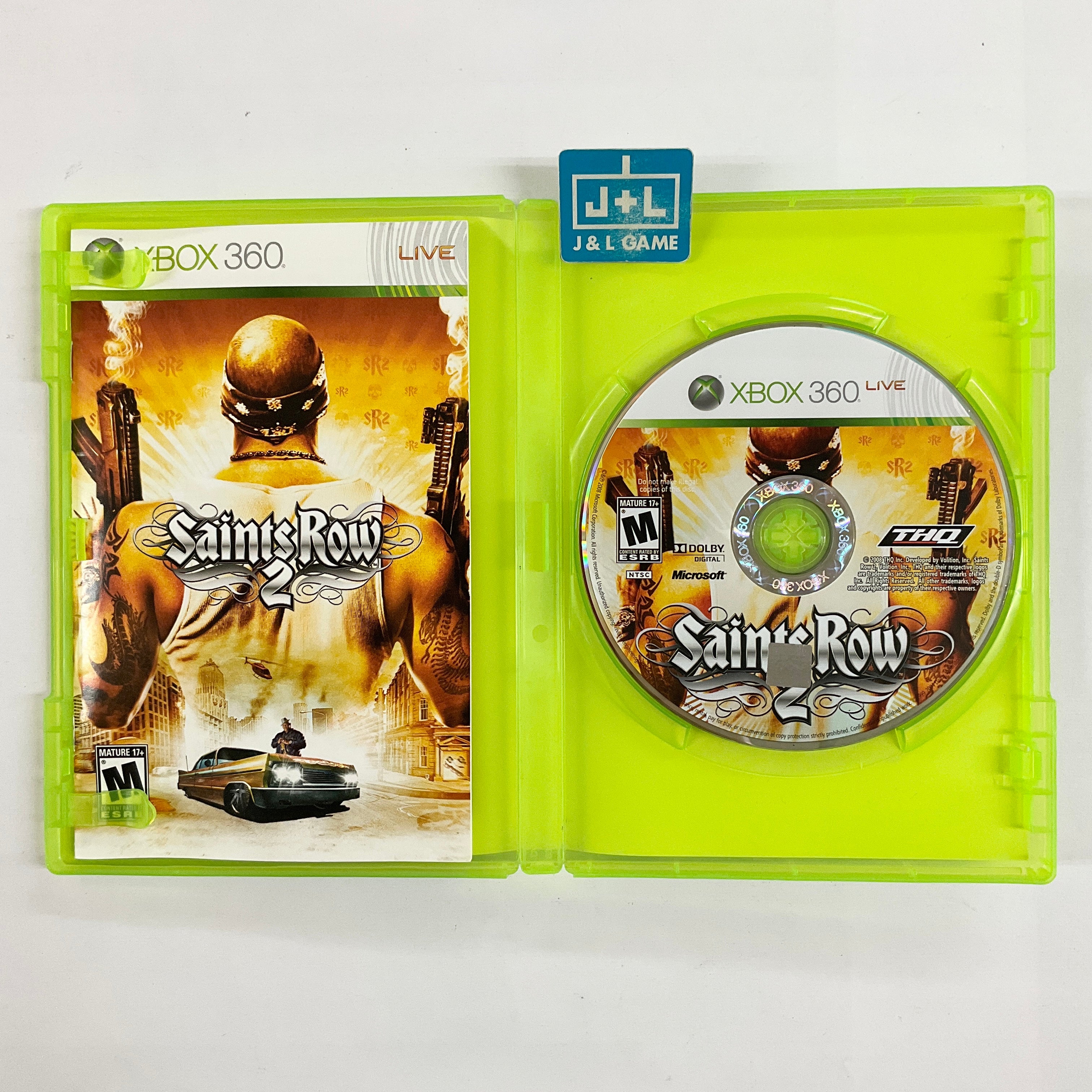 Saints Row 2 - Xbox 360 [Pre-Owned] Video Games THQ   