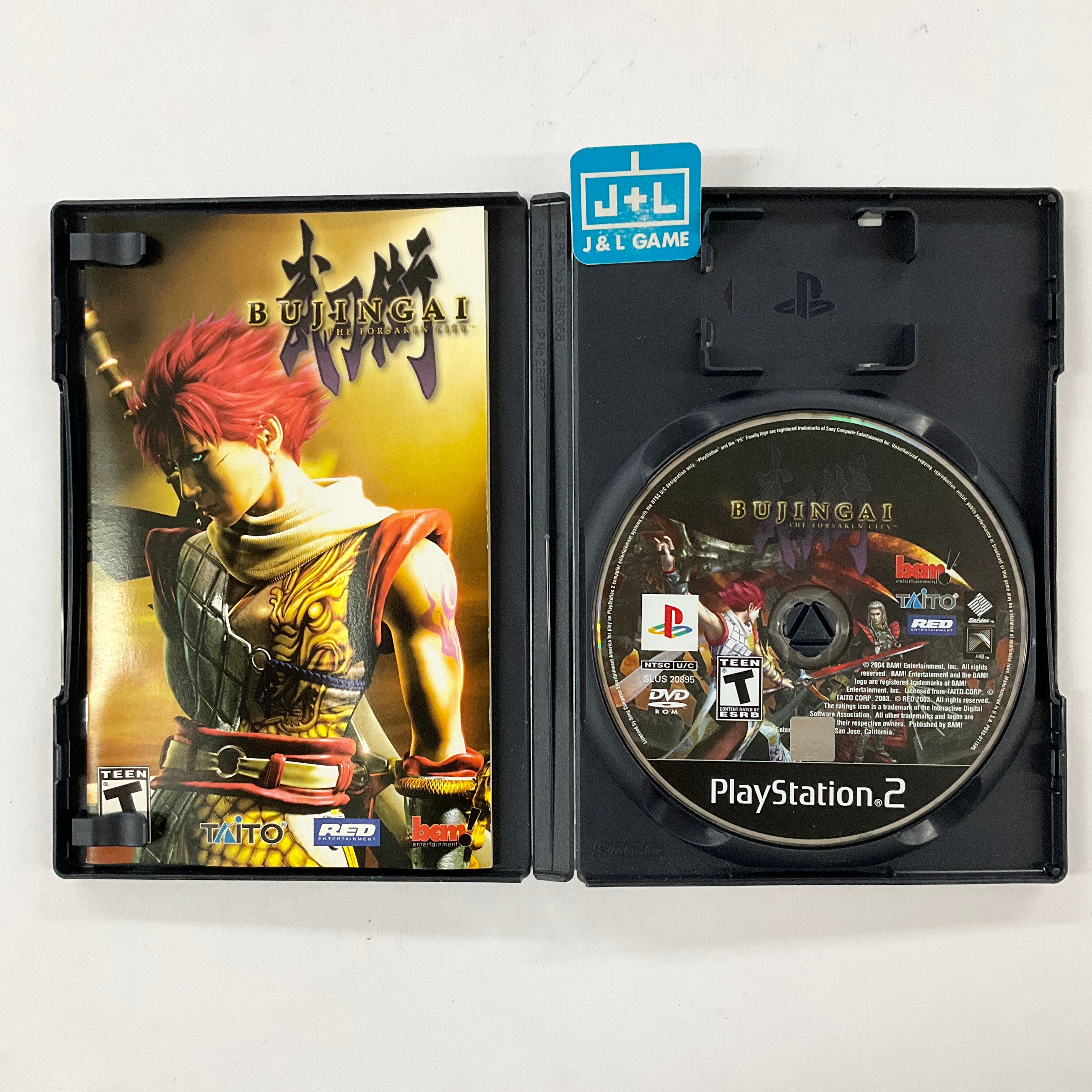 Bujingai: The Forsaken City - (PS2) Playstation 2 [Pre-Owned] Video Games Taito Corporation   