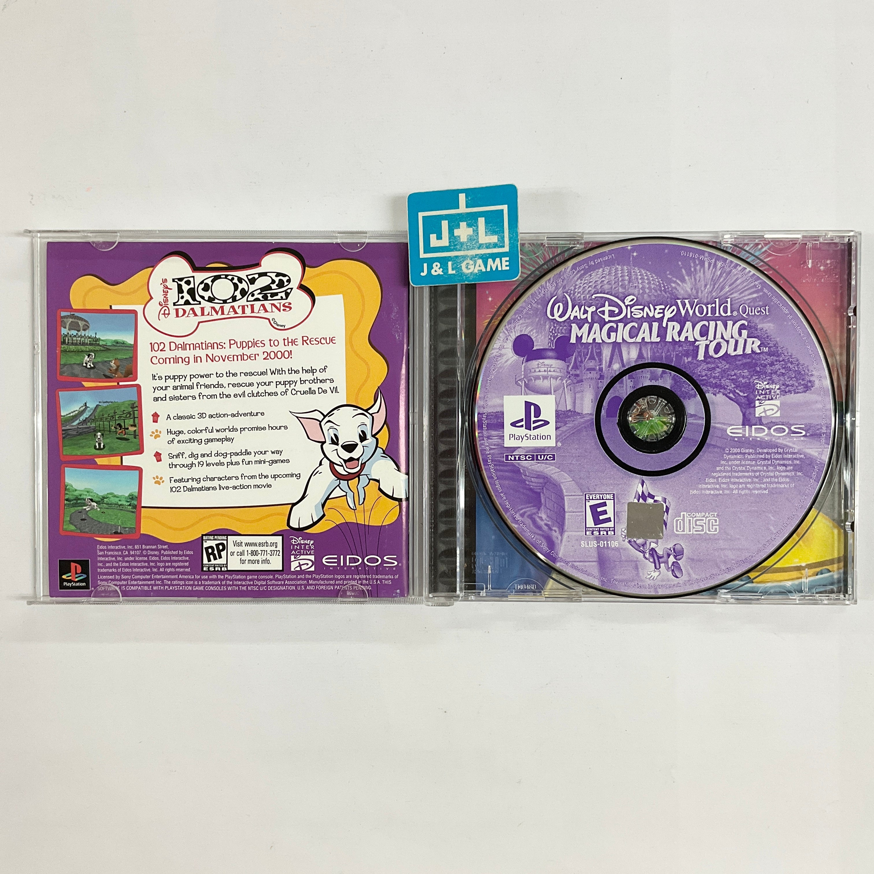 Walt Disney World Quest: Magical Racing Tour - (PS1) Playstation 1 [Pre-Owned] Video Games Eidos Interactive   