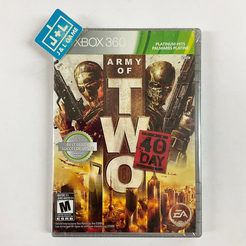 Army of Two: The 40th Day (Platinum Hits) - Xbox 360 Video Games Electronic Arts   