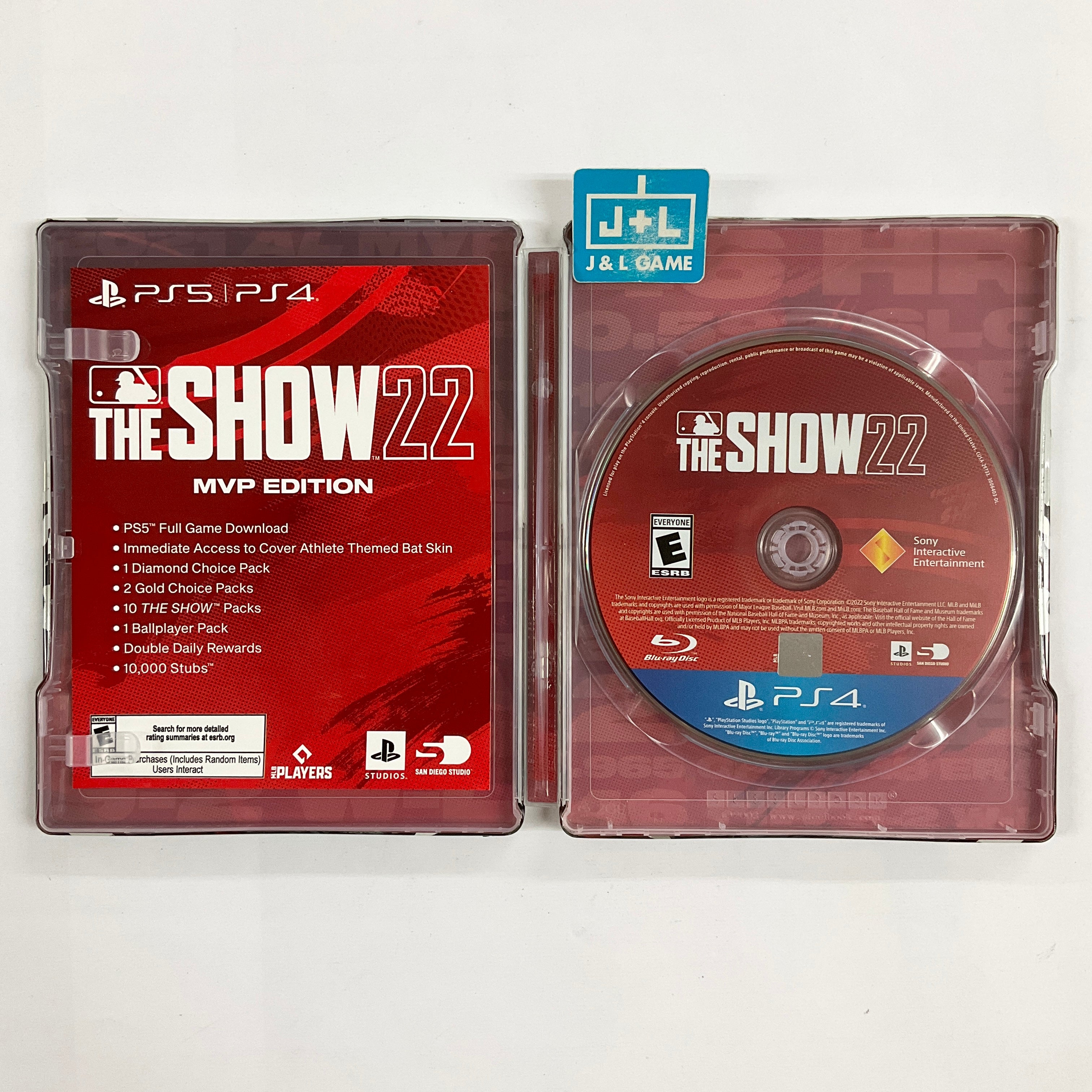 MLB The Show 22 (MVP Edition) - (PS4) PlayStation 4 [Pre-Owned] Video Games MLB AM