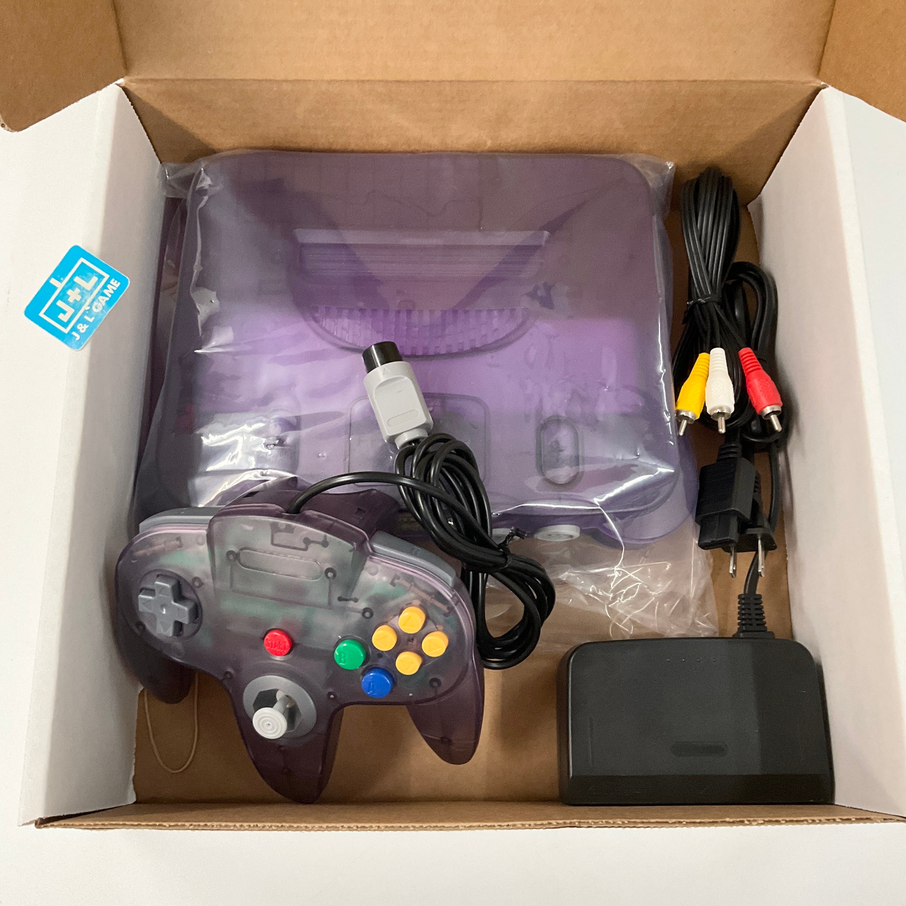 Nintendo 64 Hardware Console (Clear Purple) - (N64) Nintendo 64 [Pre-Owned] Consoles Nintendo   