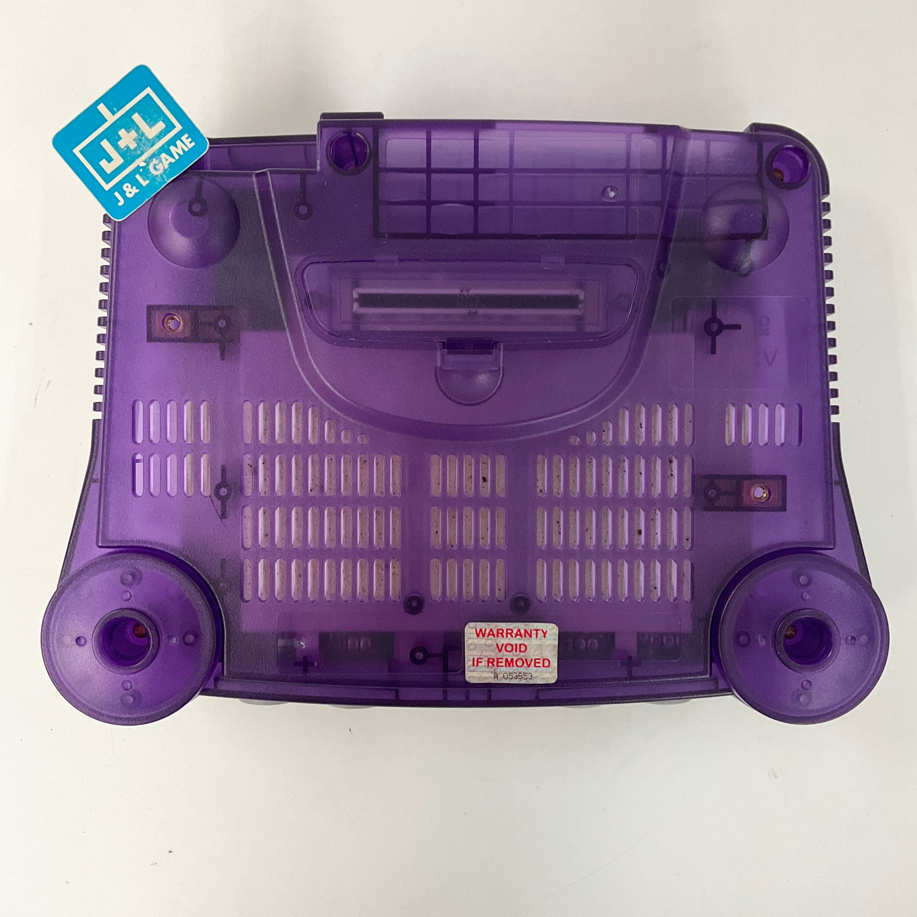 Nintendo 64 Hardware Console (Clear Purple) - (N64) Nintendo 64 [Pre-Owned] Consoles Nintendo   