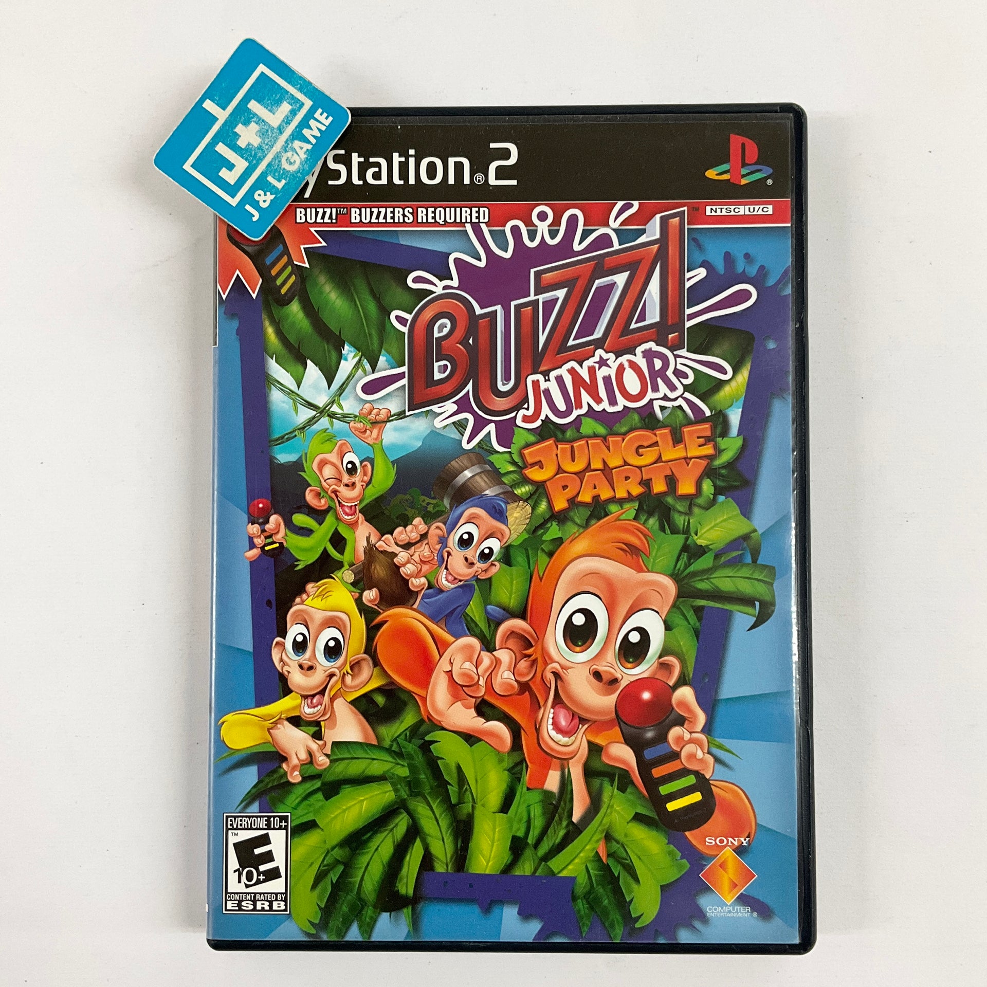 monkey jungle party nintendo switch Buzz Junior Jungle Party [Bundle] PlayStation PS2