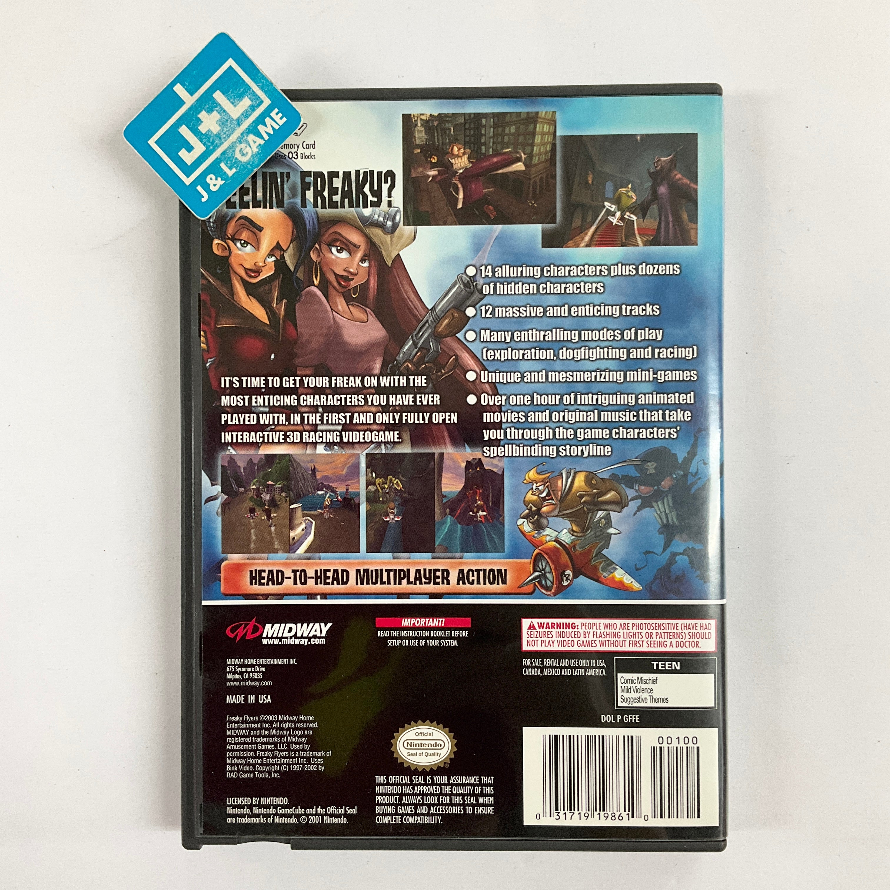 Freaky Flyers - (GC) GameCube [Pre-Owned] Video Games Midway   