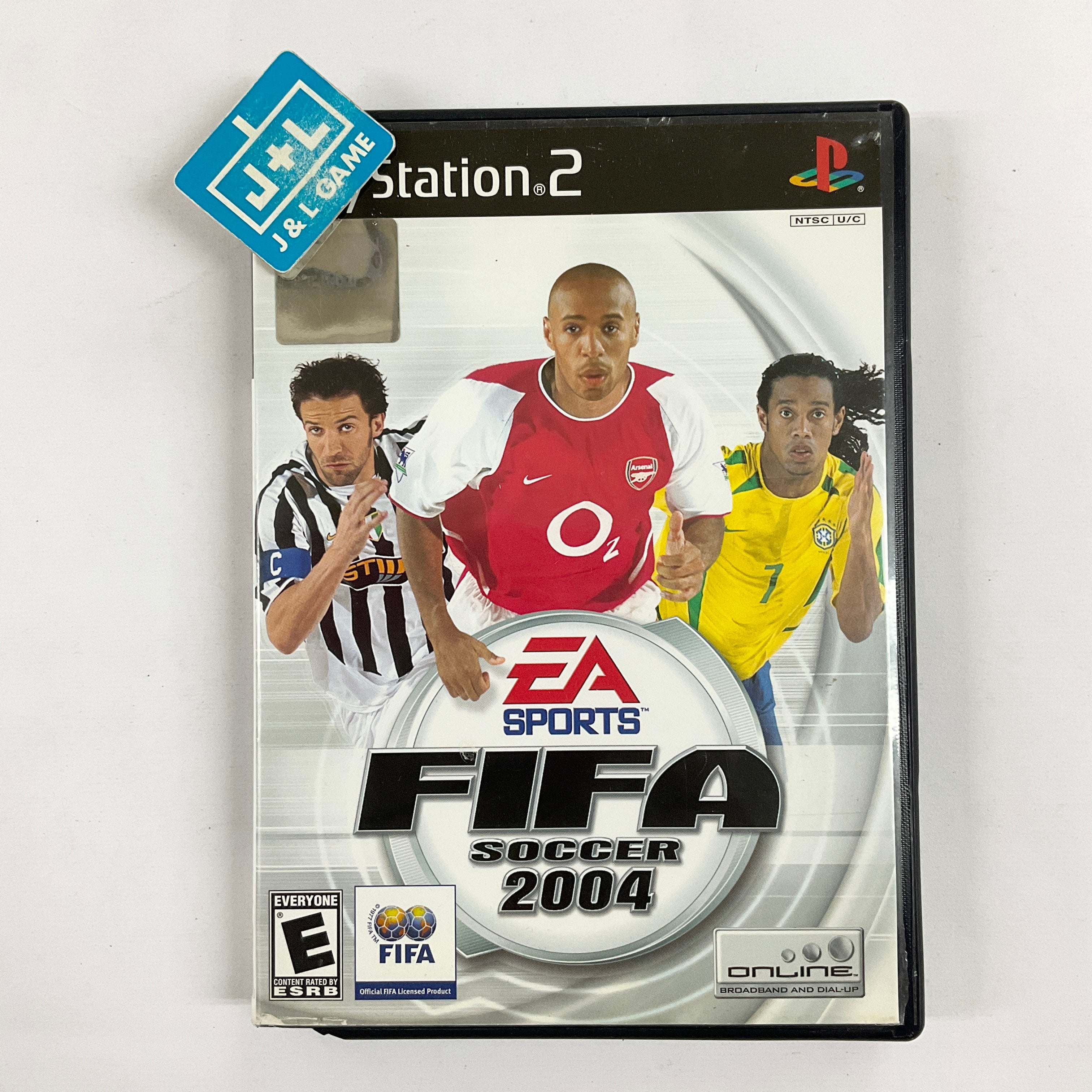 FIFA Soccer 2004 - (PS2) Playstation 2 [Pre-Owned] Video Games Electronic Arts   