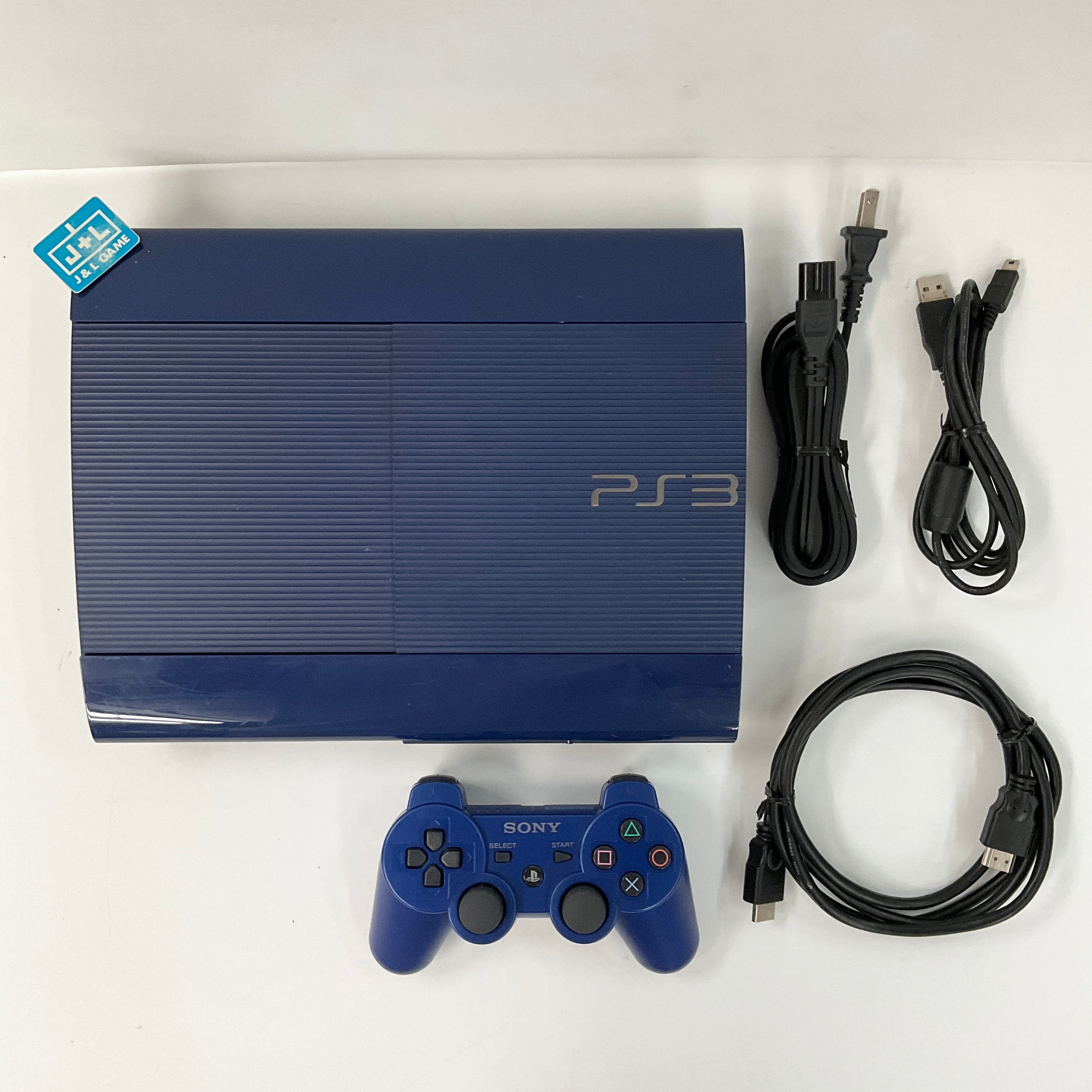 Sony PlayStation 3 Super Slim 250 GB Console (Azurite Blue) - (PS3) Playstation 3 [Pre-Owned] Consoles Sony   