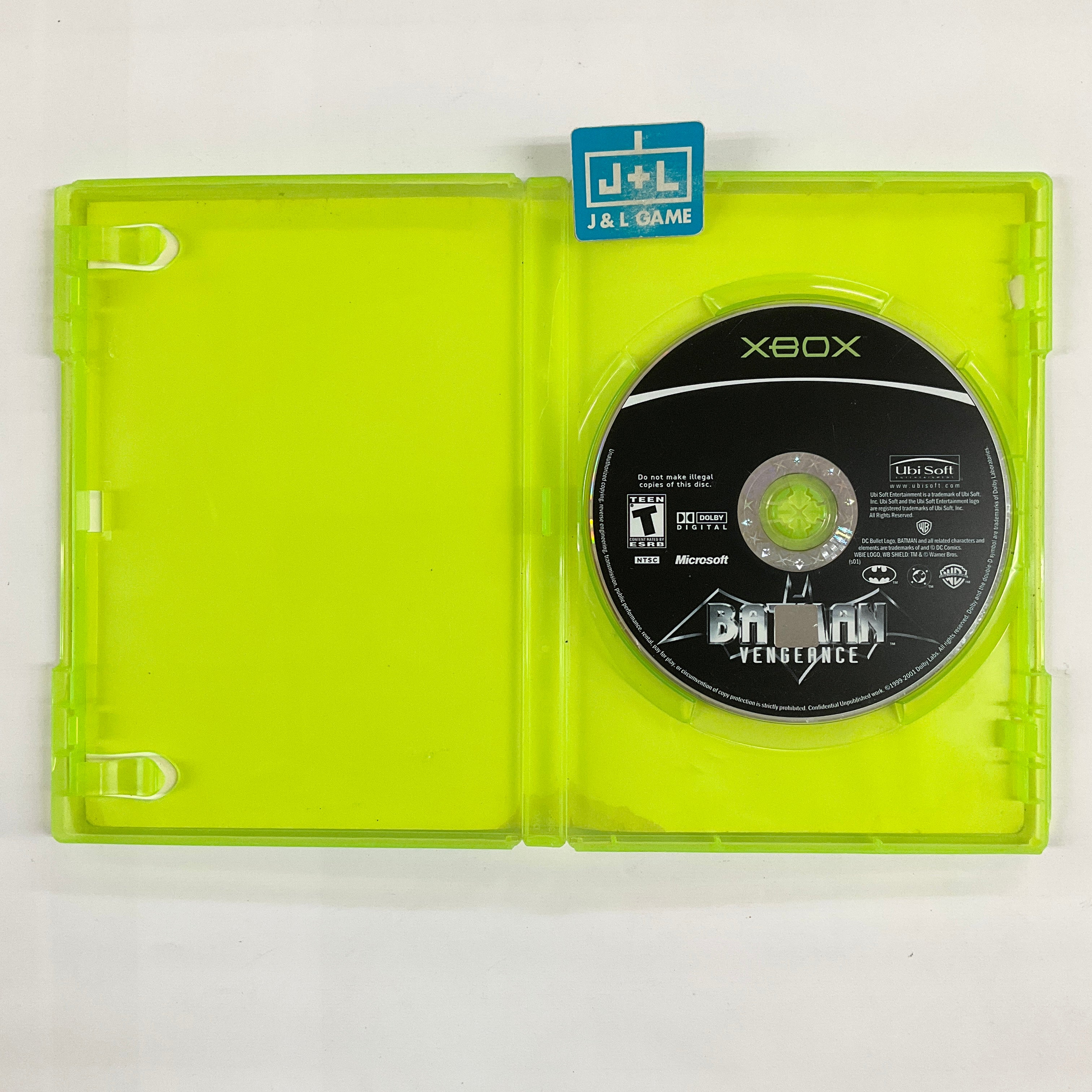 Batman: Vengeance - (XB) Xbox [Pre-Owned] Video Games Ubisoft   