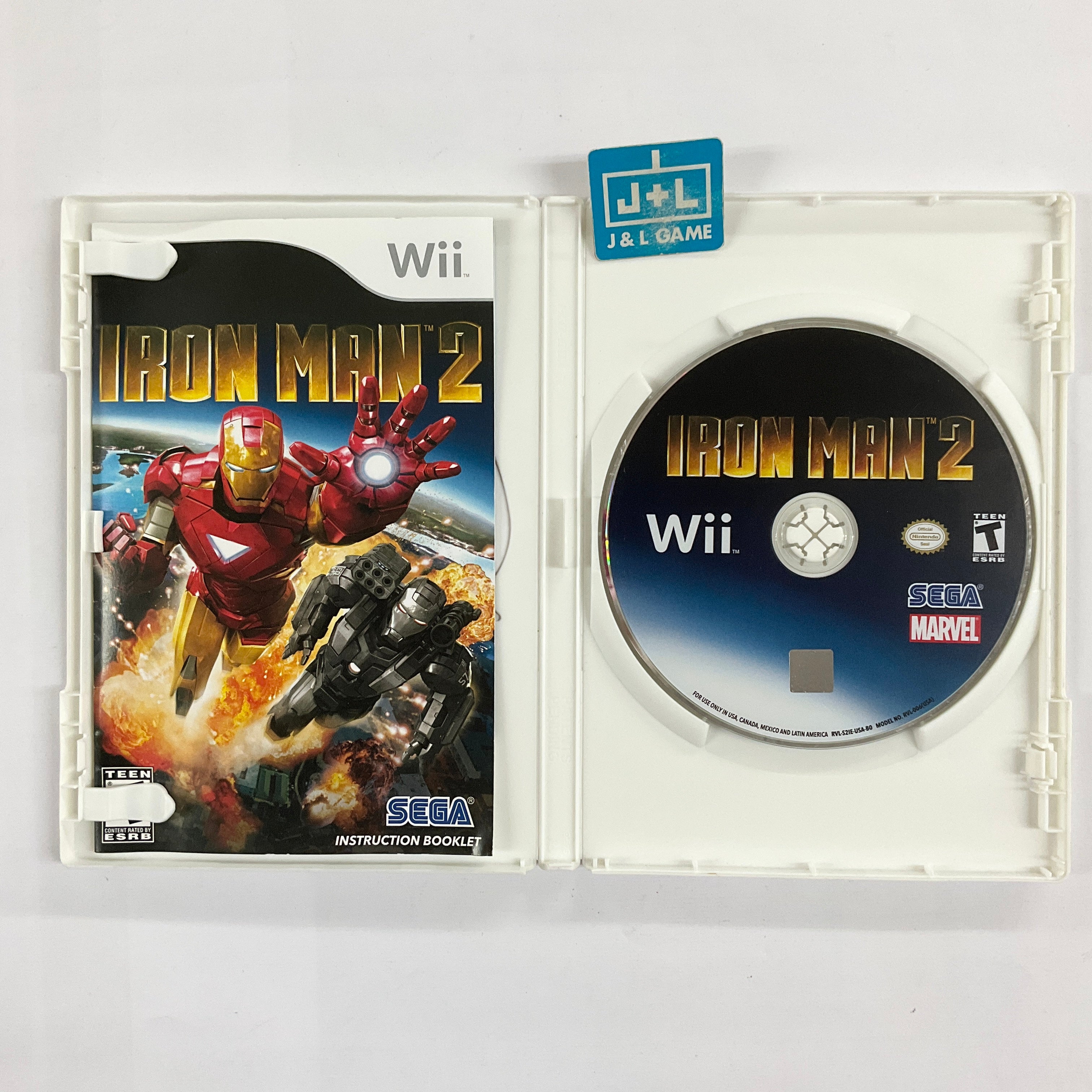 Iron Man 2 - Nintendo Wii [Pre-Owned] Video Games SEGA   