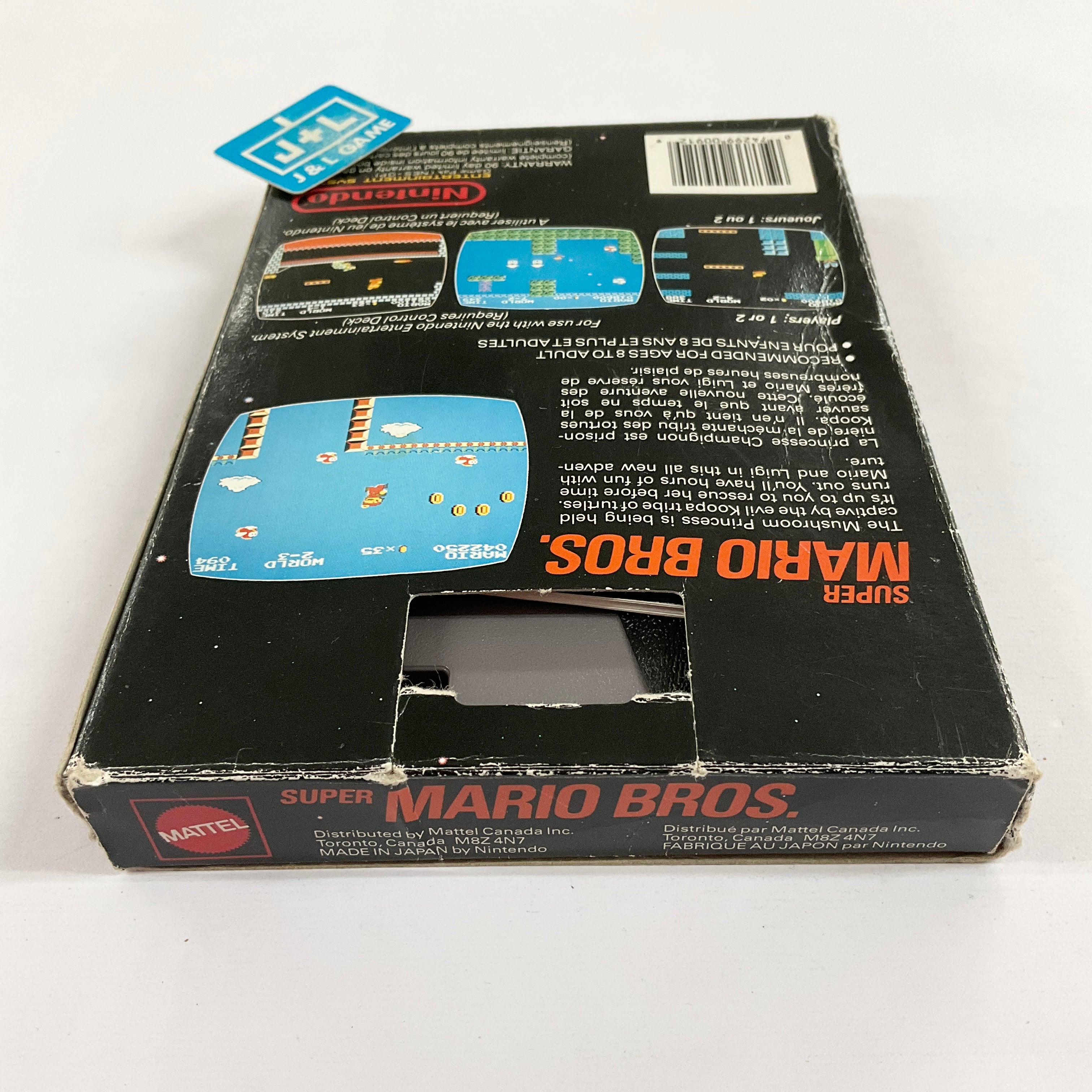 Super Mario Bros. (Canadian) - (NES) Nintendo Entertainment System [Pre-Owned] Video Games Nintendo   