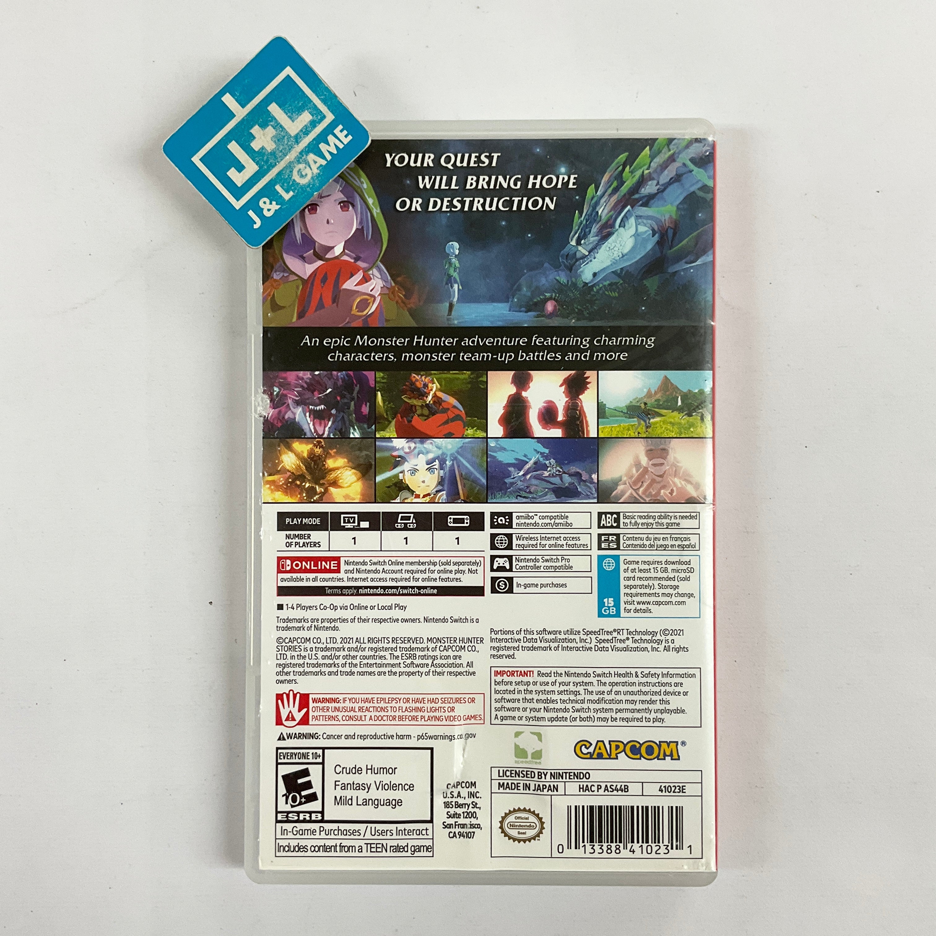 Monster Hunter Stories 2: Wings of Ruin - (NSW) Nintendo Switch [Pre-Owned] Video Games Capcom   