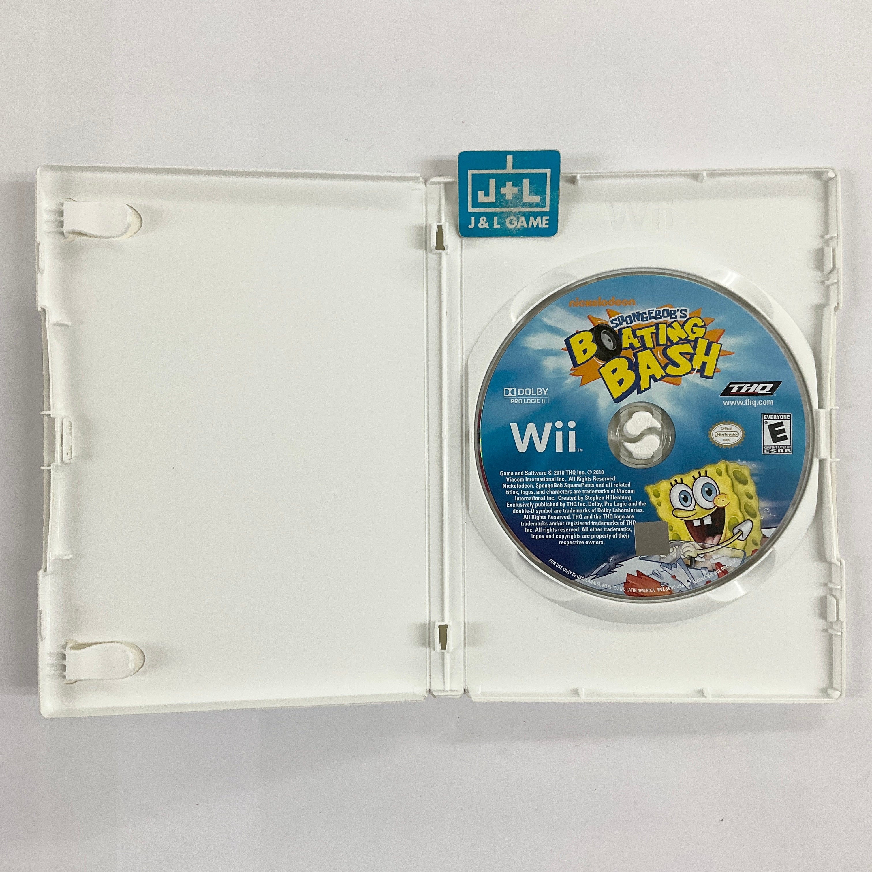 Spongebob Boating Bash - Nintendo Wii [Pre-Owned] Video Games THQ   