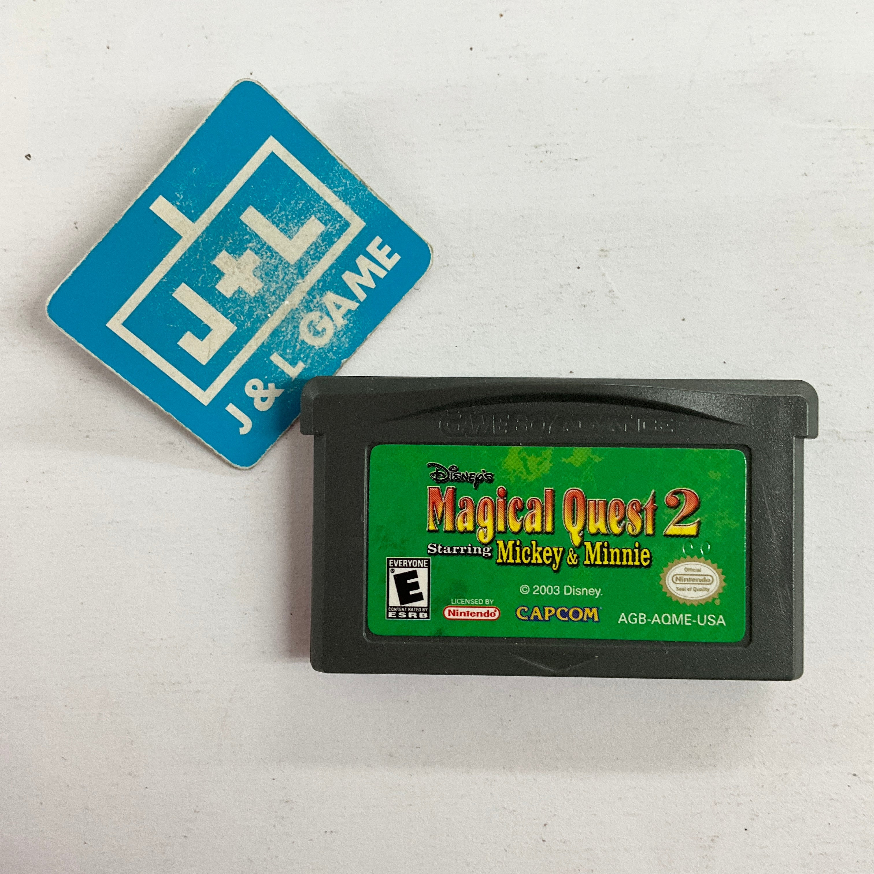 Disney's Magical Quest 2 Starring Mickey and Minnie - (GBA) Game Boy Advance [Pre-Owned] Video Games Capcom   