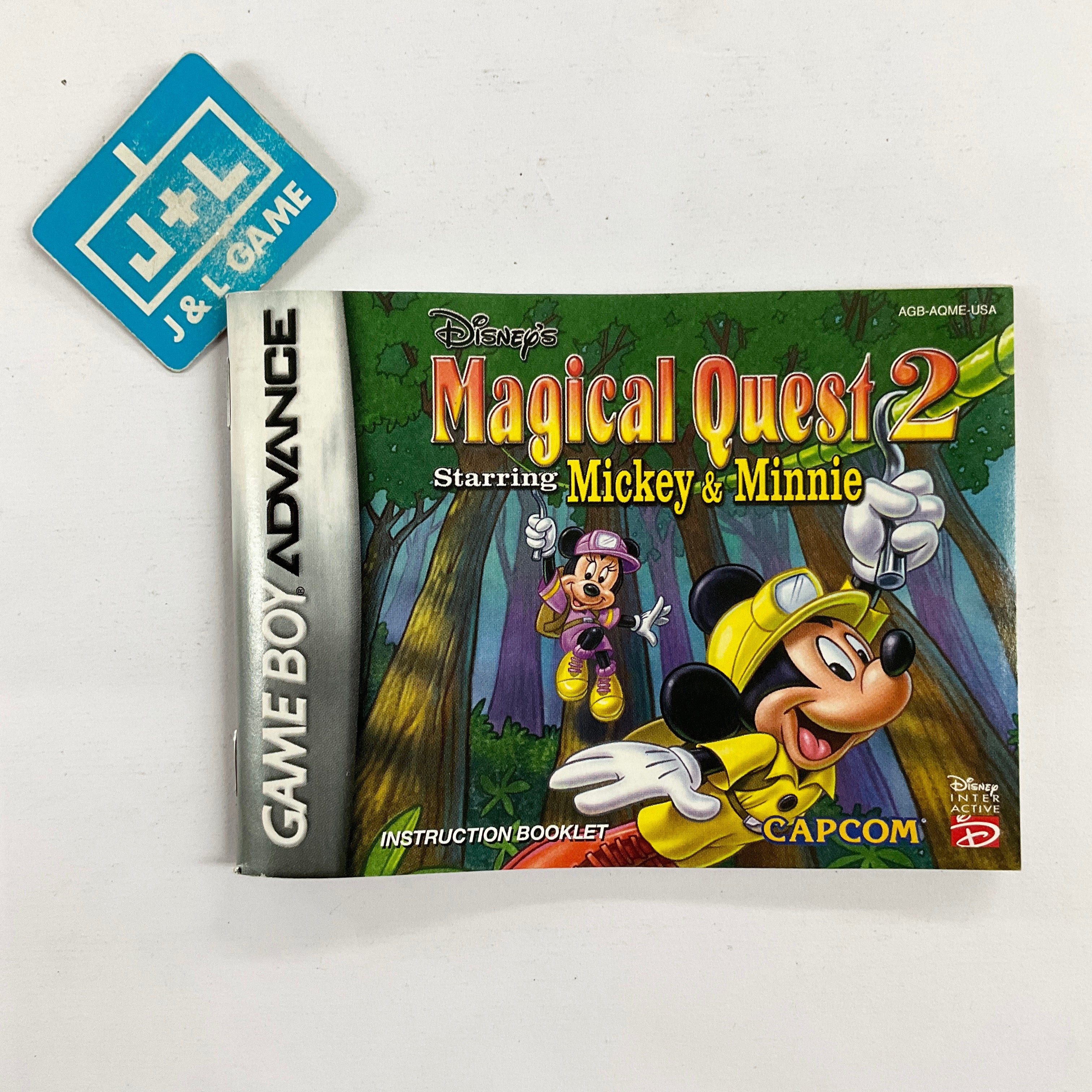 Disney's Magical Quest 2 Starring Mickey and Minnie - (GBA) Game Boy Advance [Pre-Owned] Video Games Capcom   