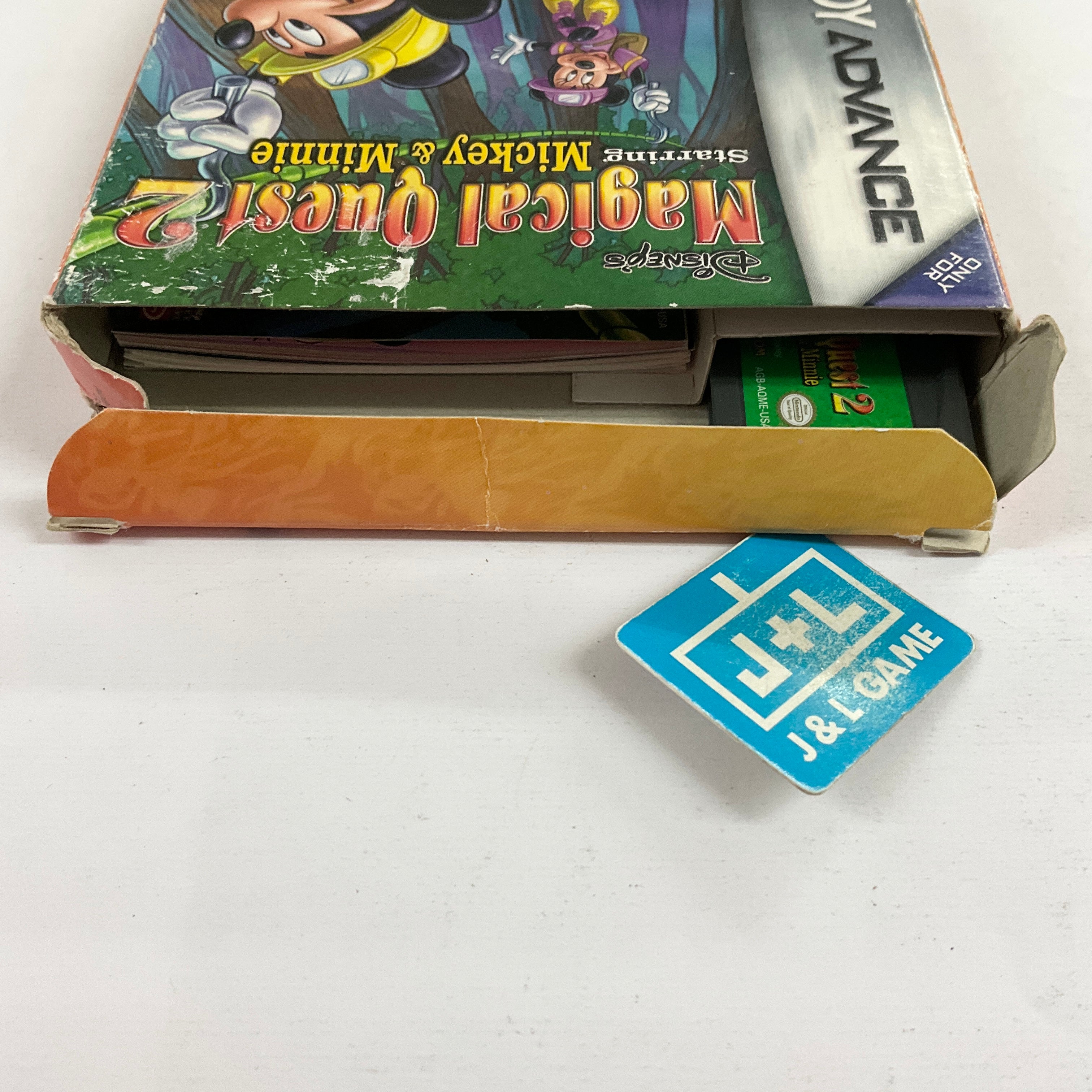 Disney's Magical Quest 2 Starring Mickey and Minnie - (GBA) Game Boy Advance [Pre-Owned] Video Games Capcom   