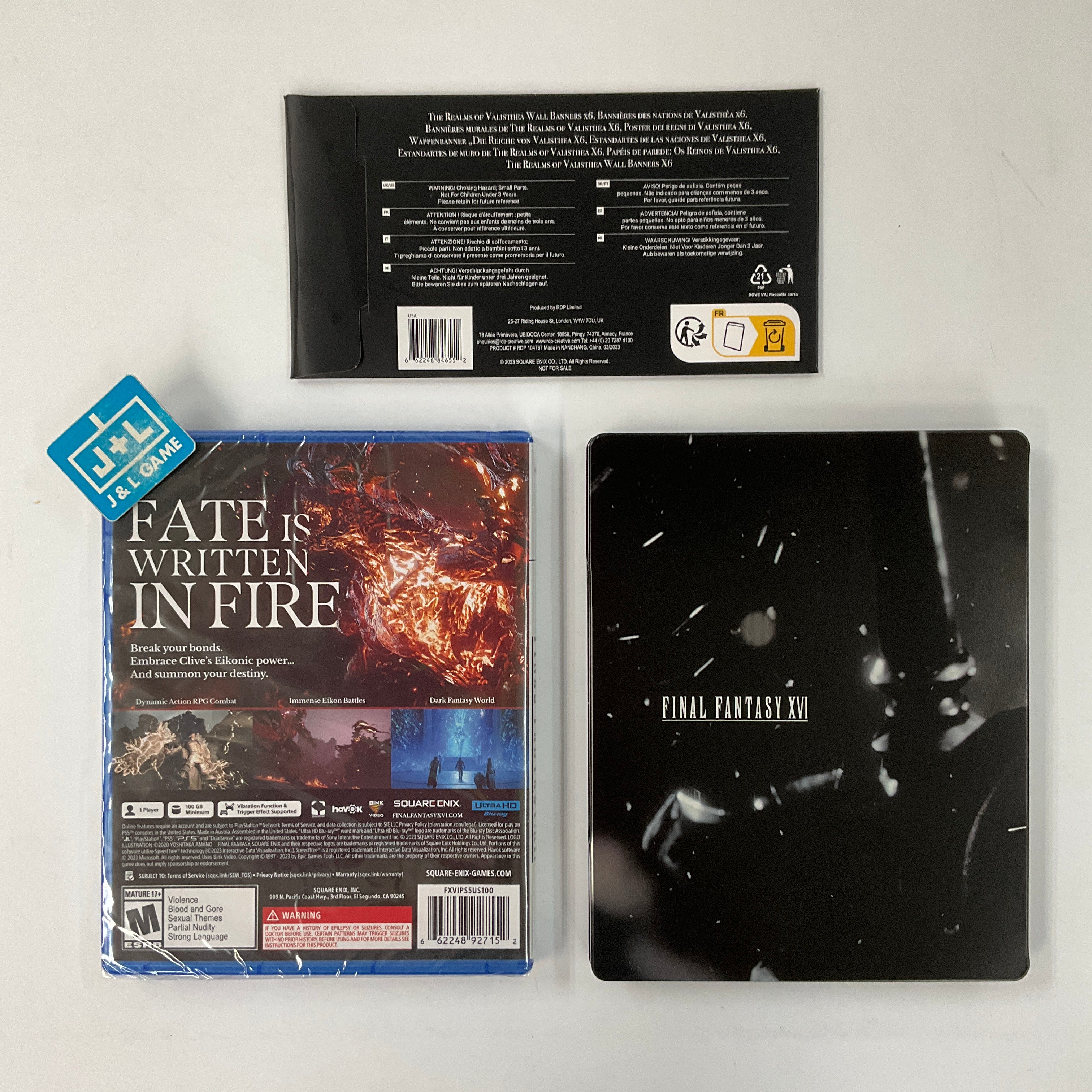 Final Fantasy XVI (Collector's Edition) - (PS5) PlayStation