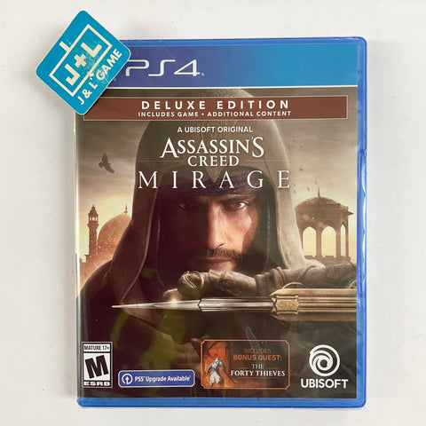 Assassin's Creed Mirage (Deluxe Edition) - (PS4) PlayStation 4 Video Games Ubisoft   