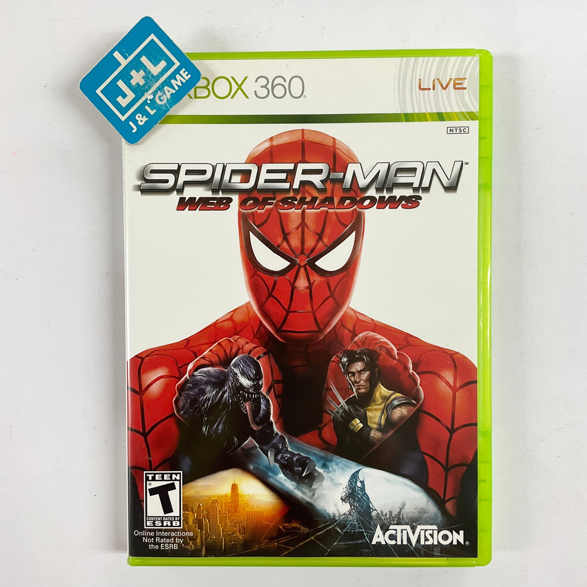 Spider-Man: Web of Shadows - Xbox 360 [Pre-Owned] | J&L Game