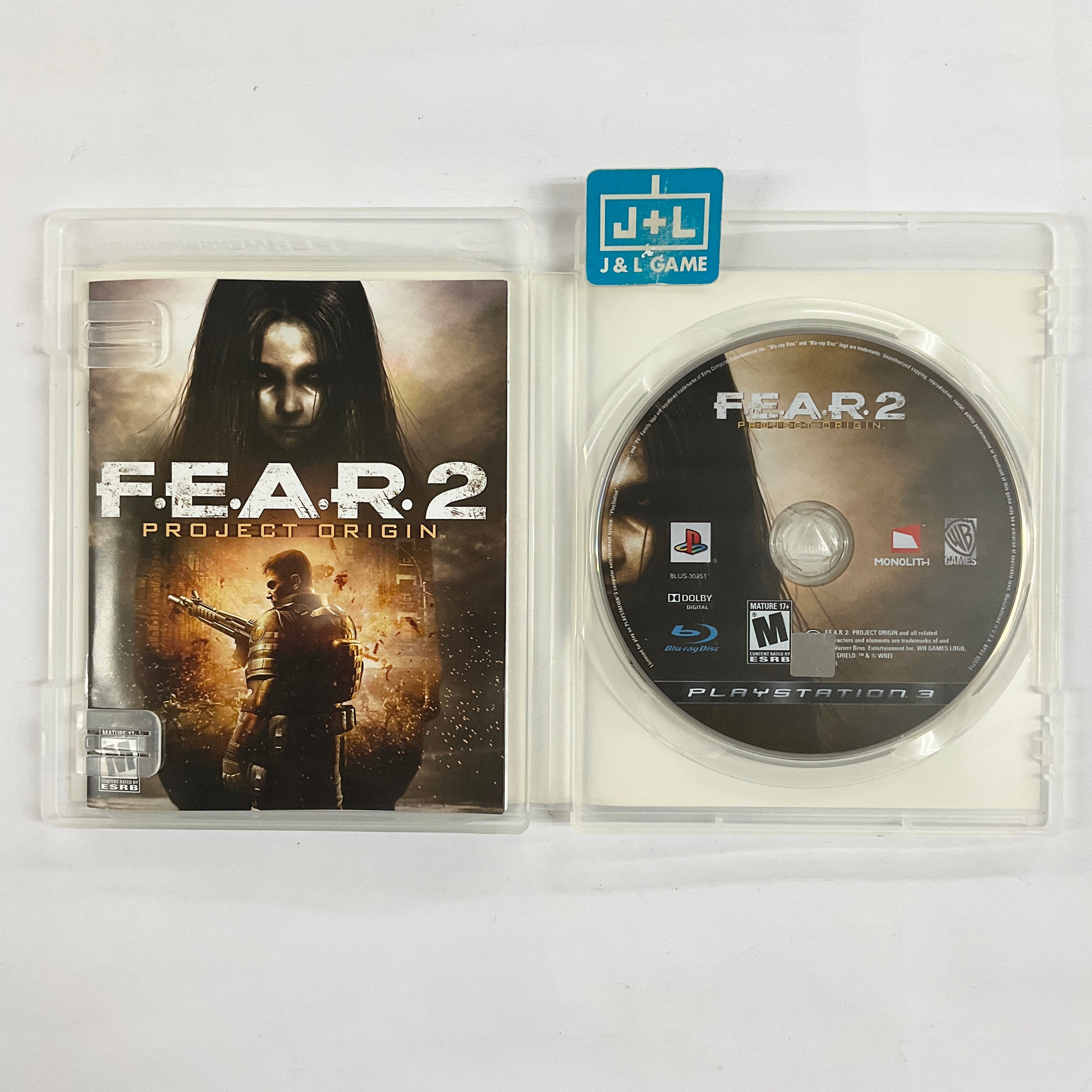 F.E.A.R. 2: Project Origin - (PS3) PlayStation 3 [Pre-Owned] Video Games Warner Bros. Interactive Entertainment   