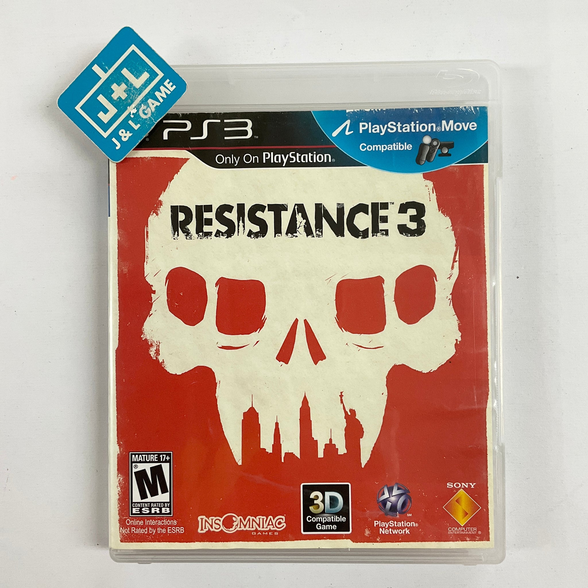 Resistance 3 - (PS3) PlayStation 3 [Pre-Owned] Video Games SCEA   