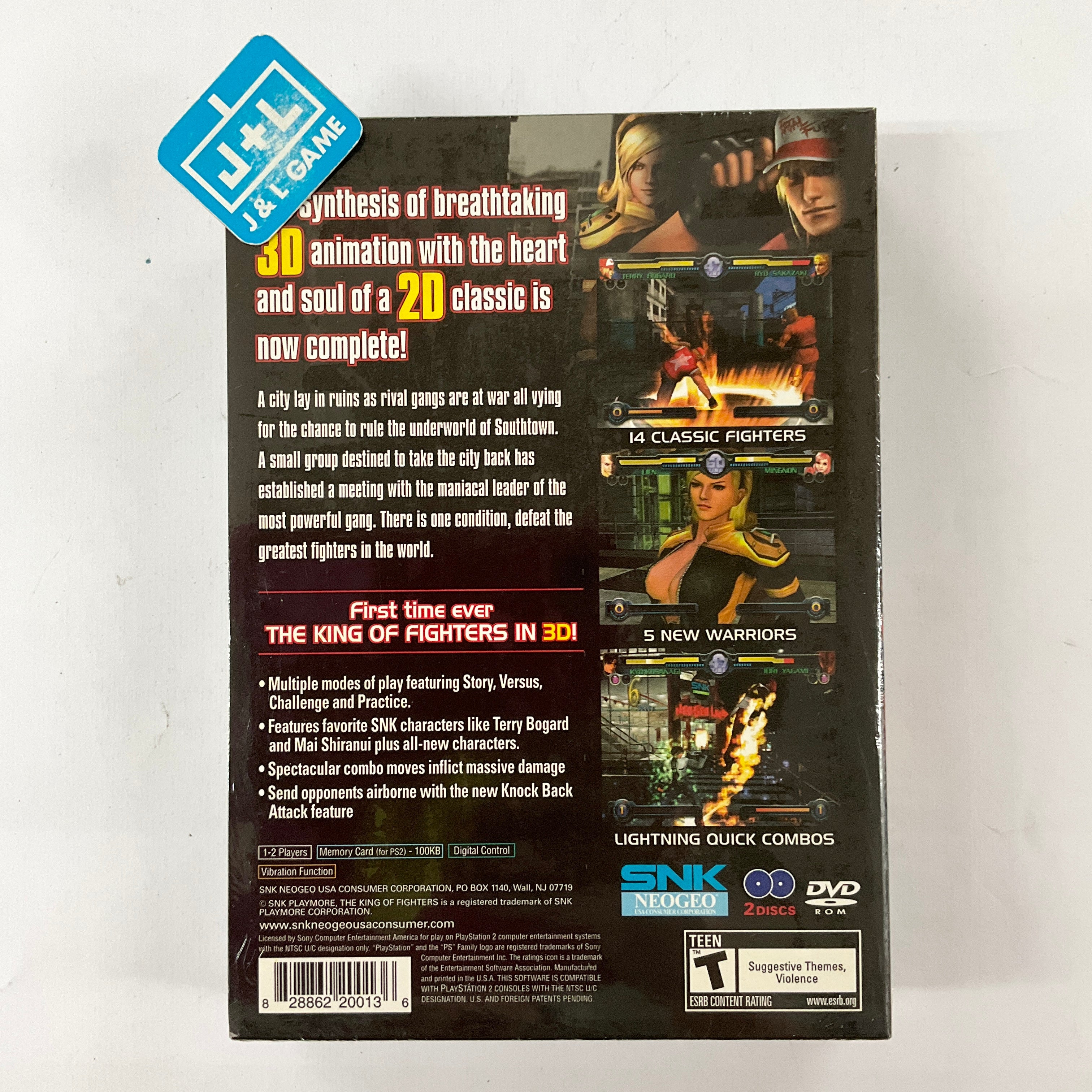 King of Fighters: Maximum Impact (Collector's Edition) - (PS2