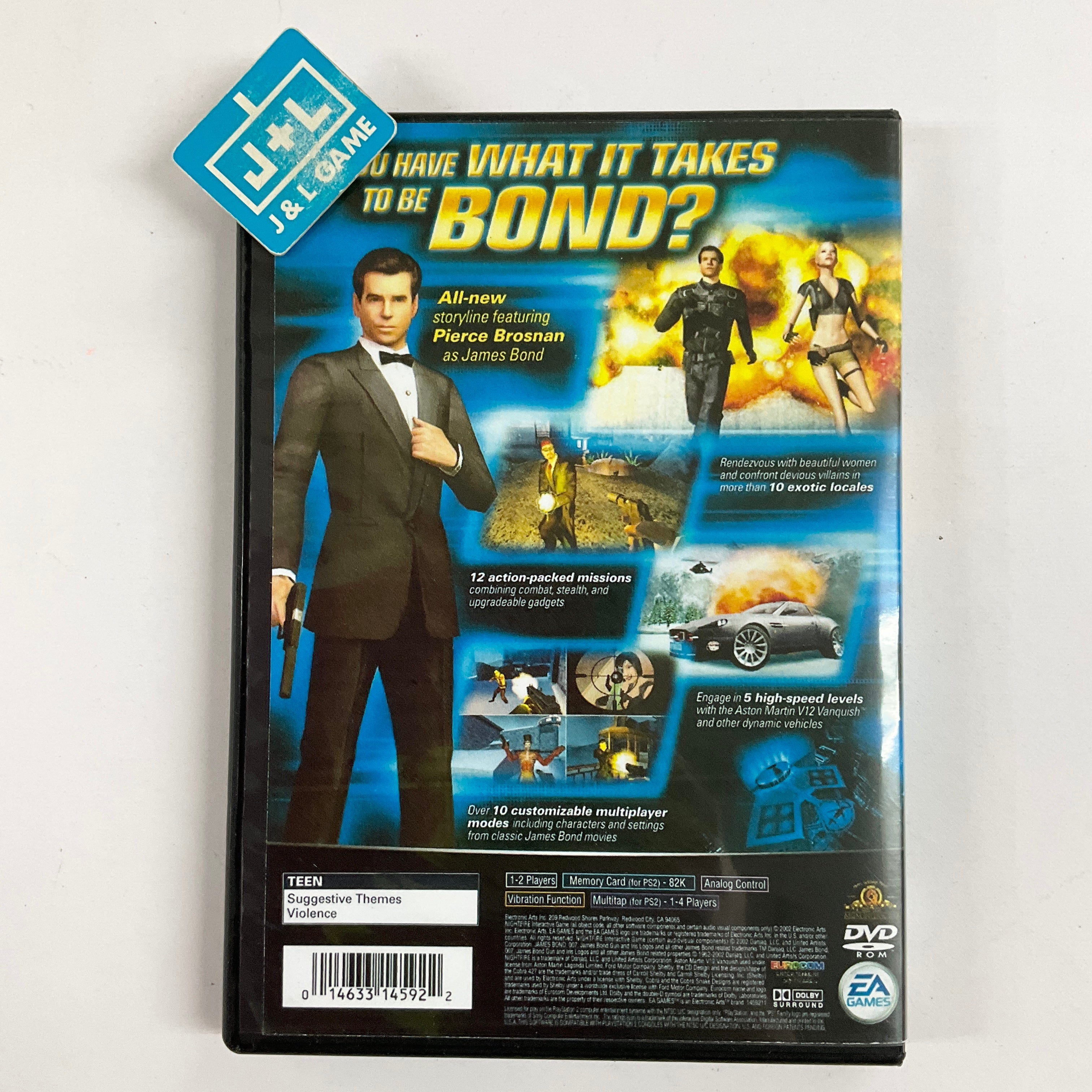 007: Nightfire - (PS2) PlayStation 2 [Pre-Owned] Video Games Electronic Arts   