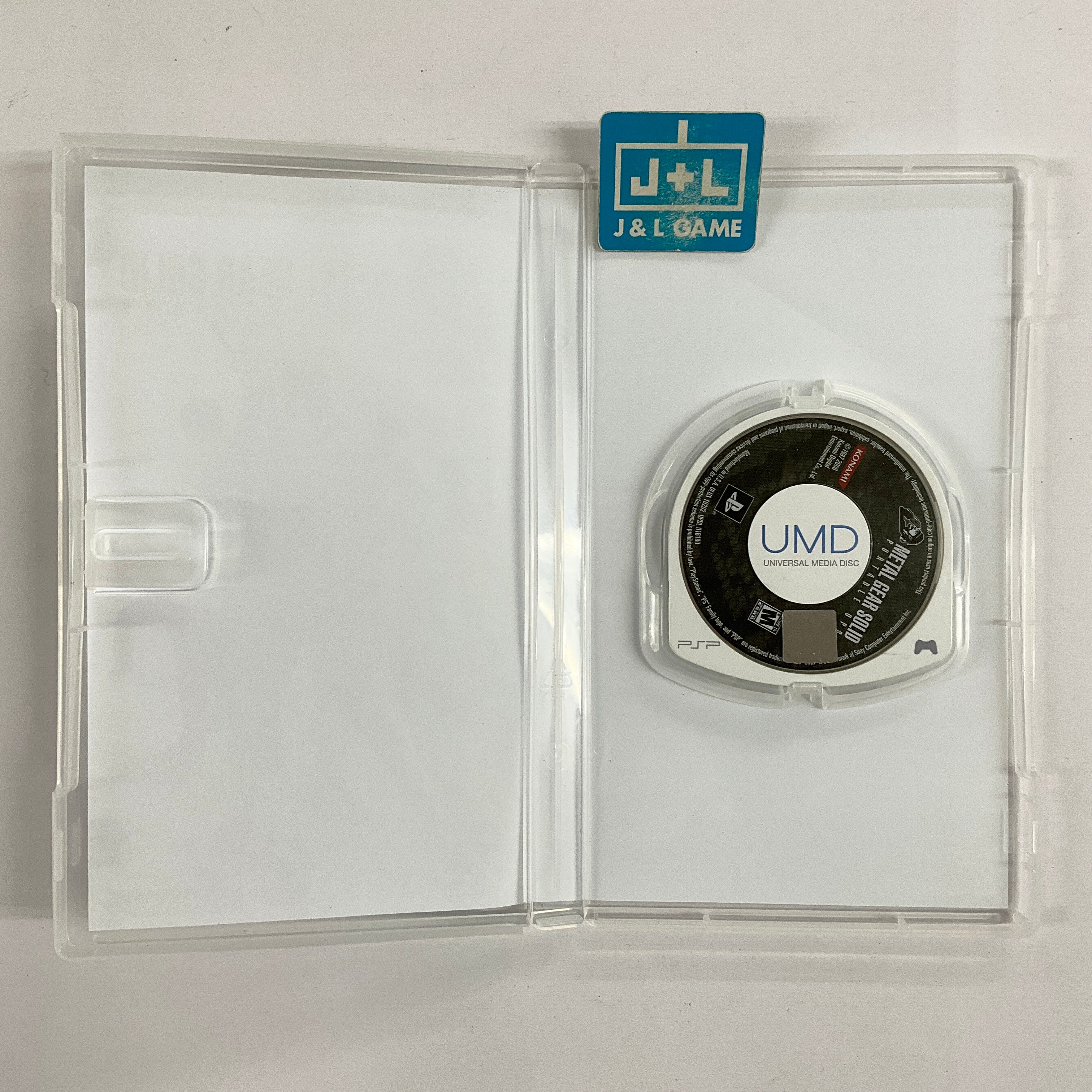 Metal Gear Solid: Portable Ops - Sony PSP [Pre-Owned] | J&L Game