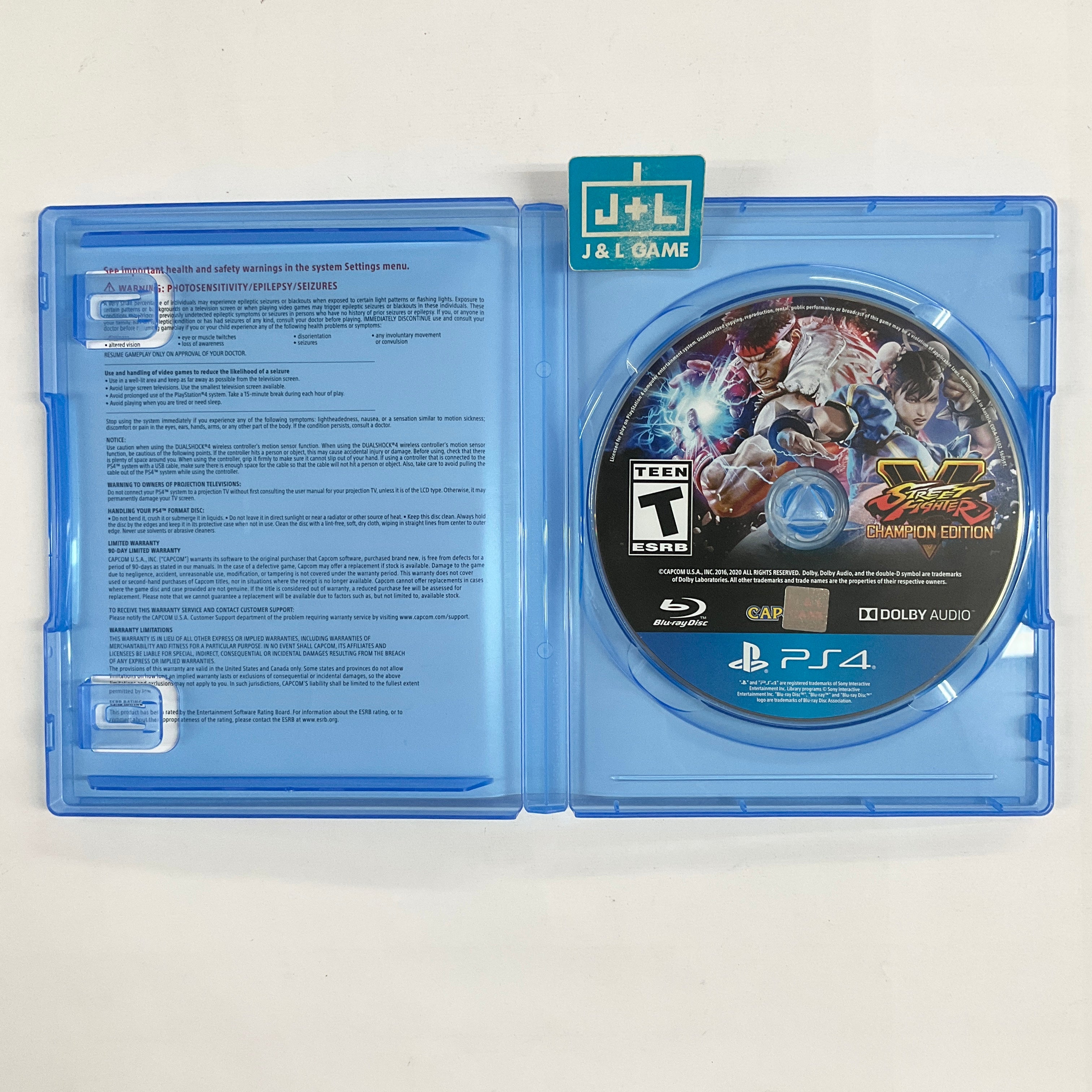 Street Fighter V: Champion Edition - (PS4) PlayStation 4 [Pre-Owned] Video Games Capcom