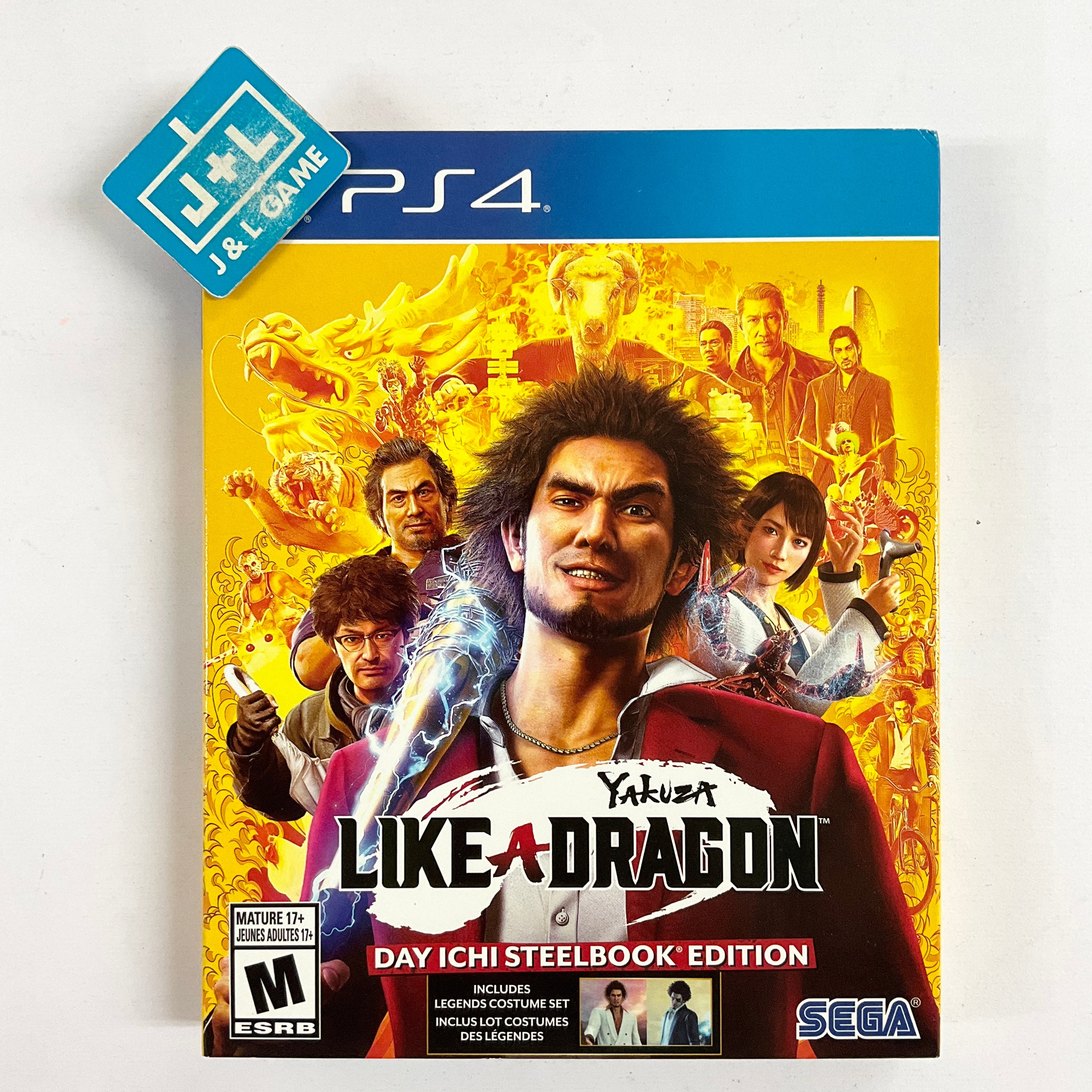 Yakuza: Like a Dragon (Day Ichi Edition) - (PS4) PlayStation 4 [Pre-Owned] Video Games SEGA