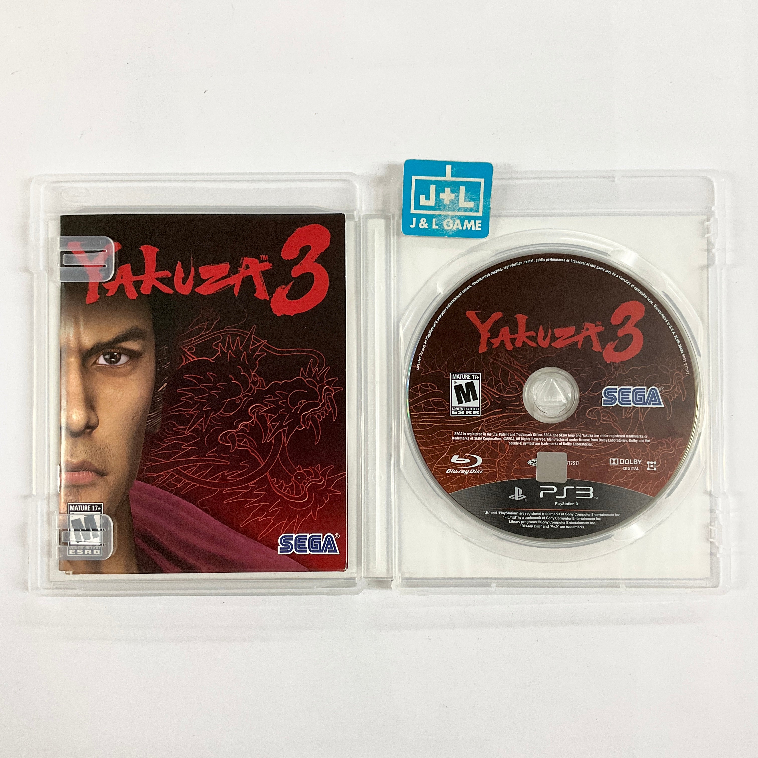 Yakuza 3 - (PS3) PlayStation 3 [Pre-Owned] Video Games Sega   
