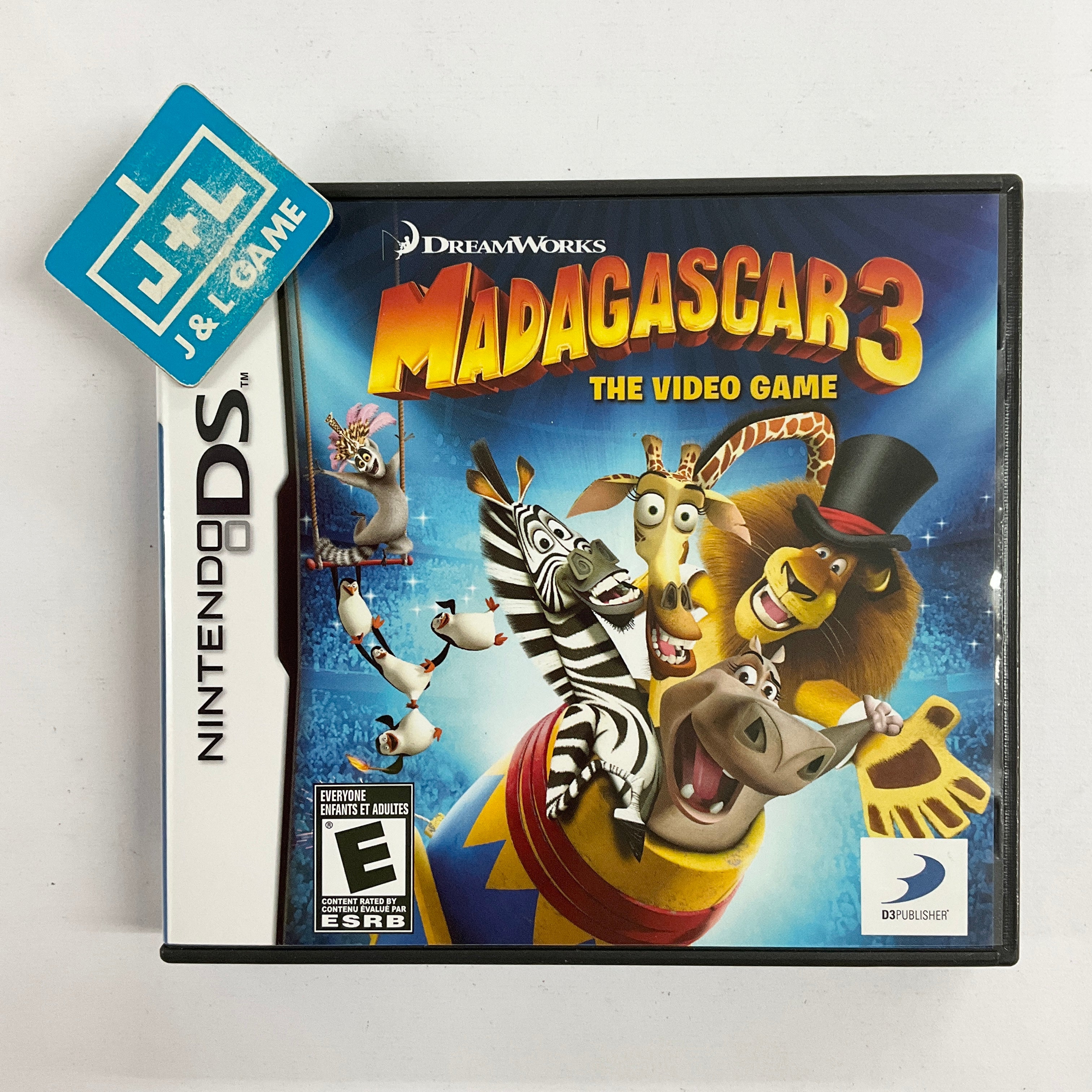 Madagascar 3: The Video Game - (NDS) Nintendo DS [Pre-Owned] Video Games D3Publisher   