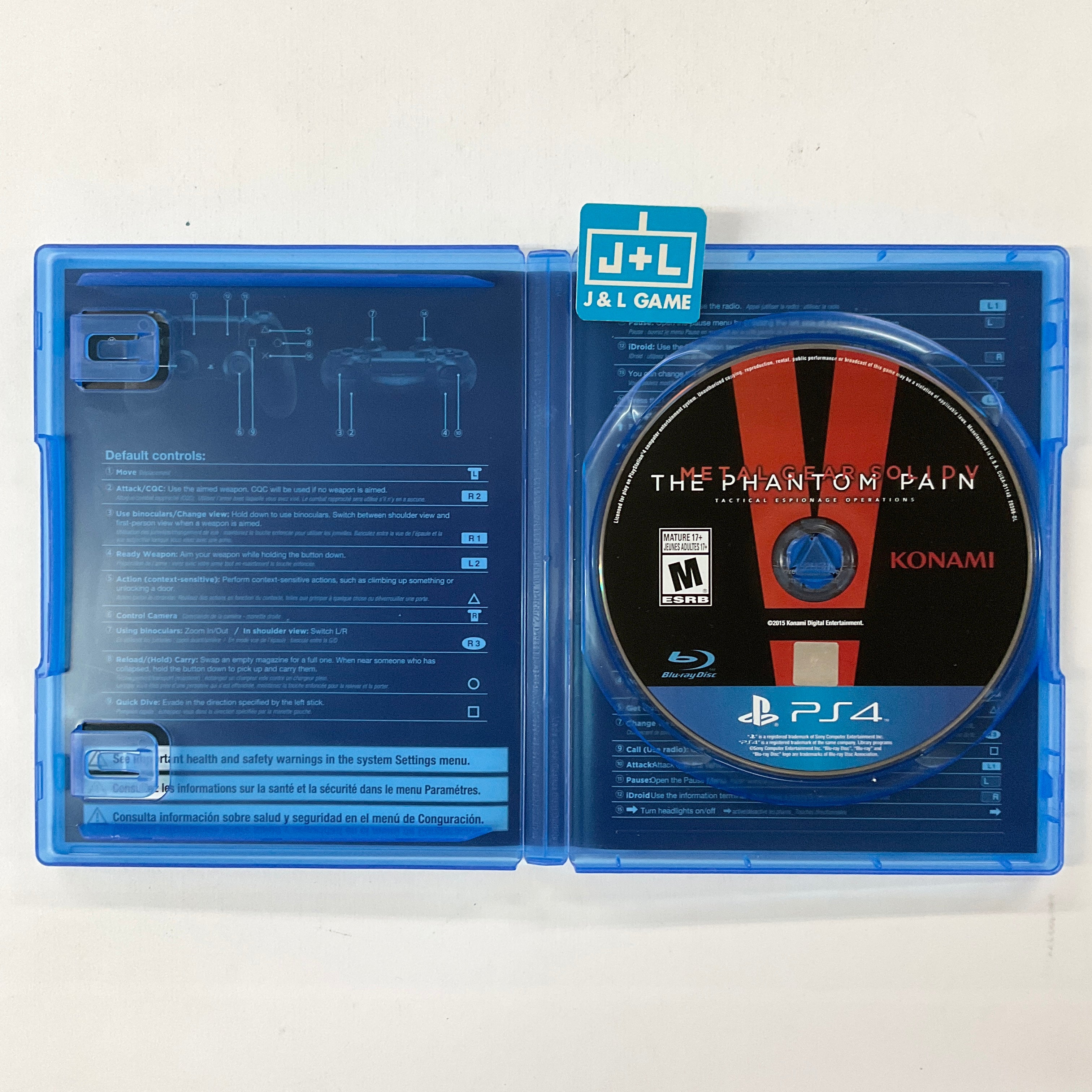 metal gear solid 5 playstation 4 Metal Gear Solid V: The Phantom Pain