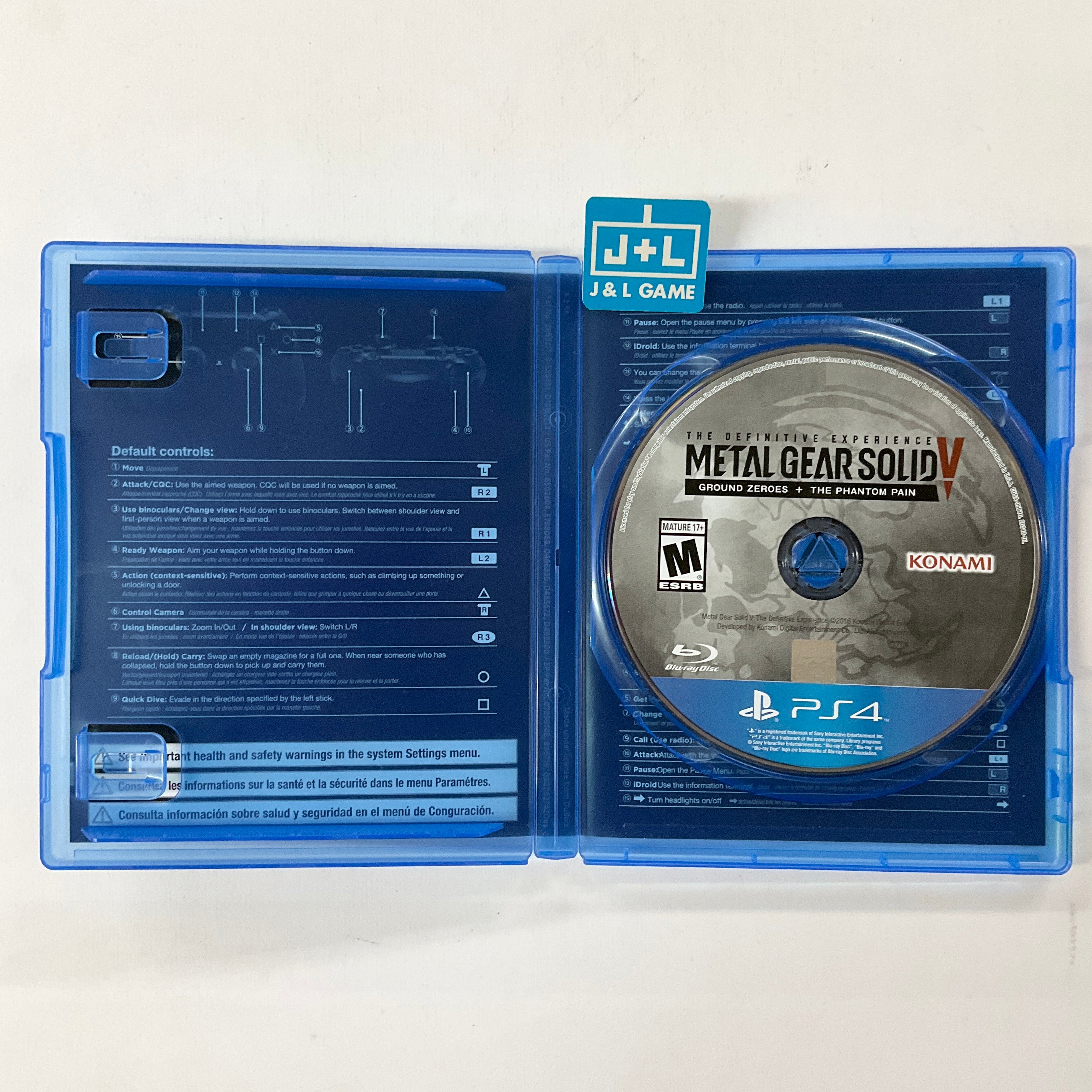 Metal Gear Solid V: The Definitive Experience - (PS4) PlayStation 4 [Pre-Owned] Video Games Konami   