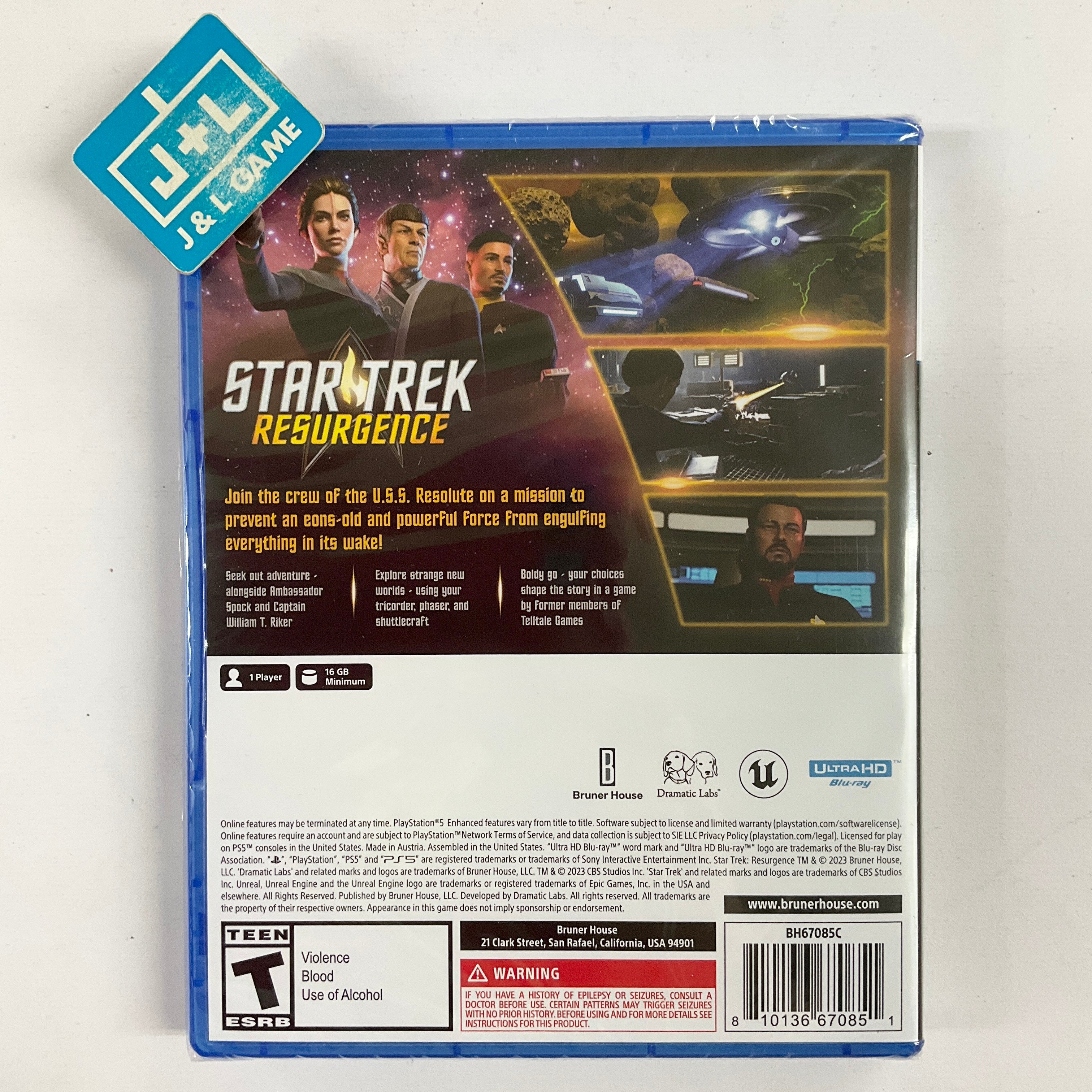 Star Trek: Resurgence - (PS5) PlayStation 5 Video Games Bruner House   