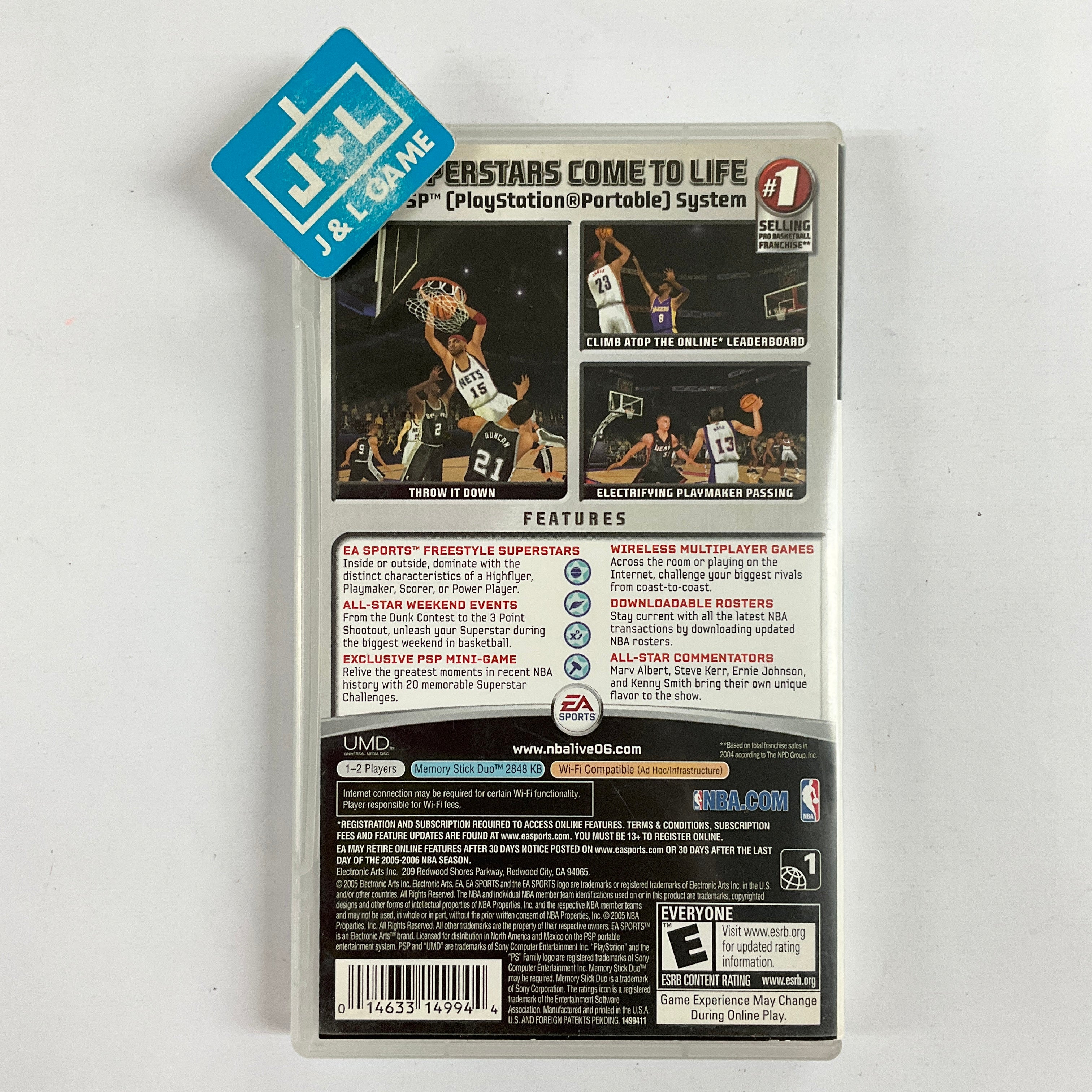 NBA Live 06 - Sony PSP [Pre-Owned] Video Games EA Sports   