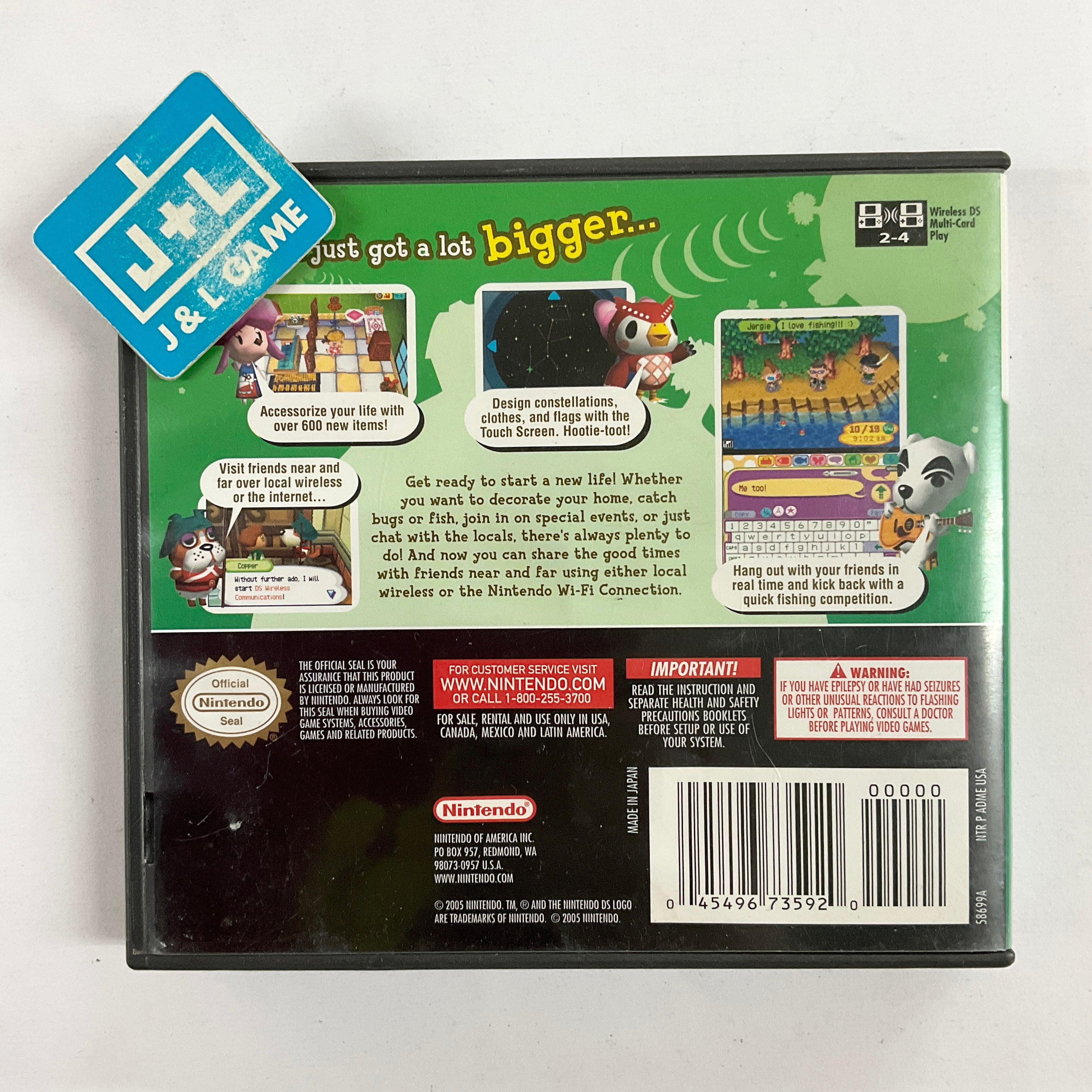 Animal Crossing: Wild World - (NDS) Nintendo DS [Pre-Owned] Video Games Nintendo   