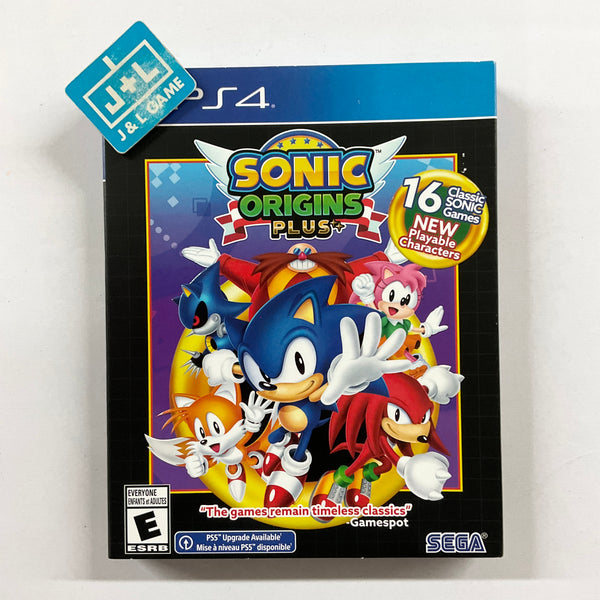 Sonic Origins Plus - (PS4) PlayStation 4 [Pre-Owned] | J&L Game