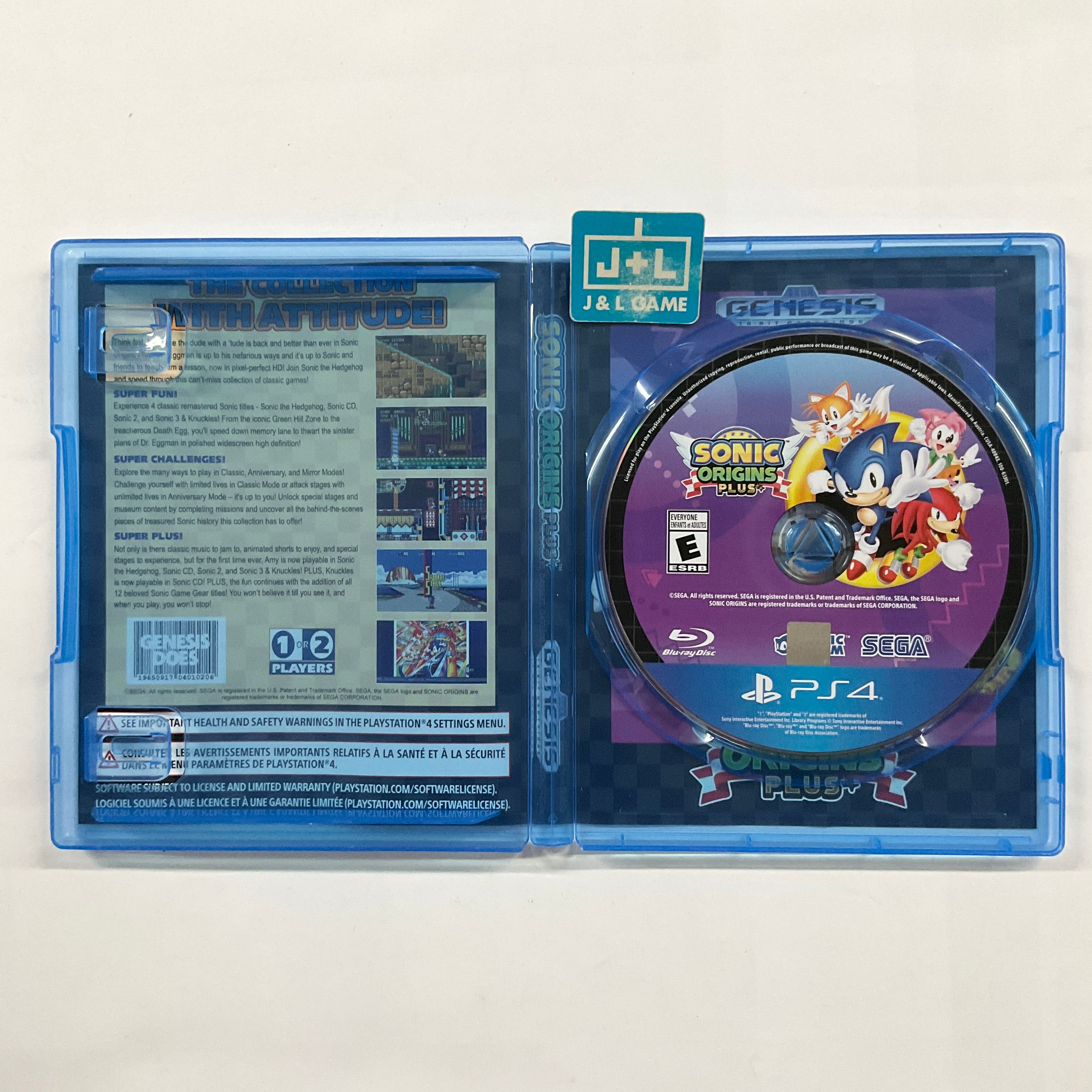Sonic Origins Plus - (PS4) PlayStation 4 [Pre-Owned] Video Games SEGA   