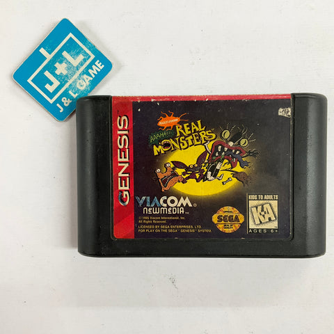 AAAHH!!! Real Monsters - (SG) SEGA Genesis [Pre-Owned] Video Games Viacom New Media   