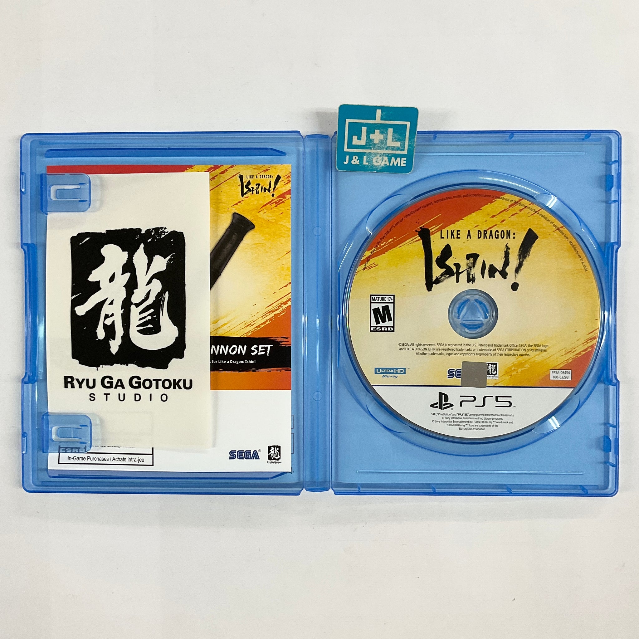 Like a Dragon Ishin! (PS5) PlayStation 5 [PreOwned] J&L Video Games New York City