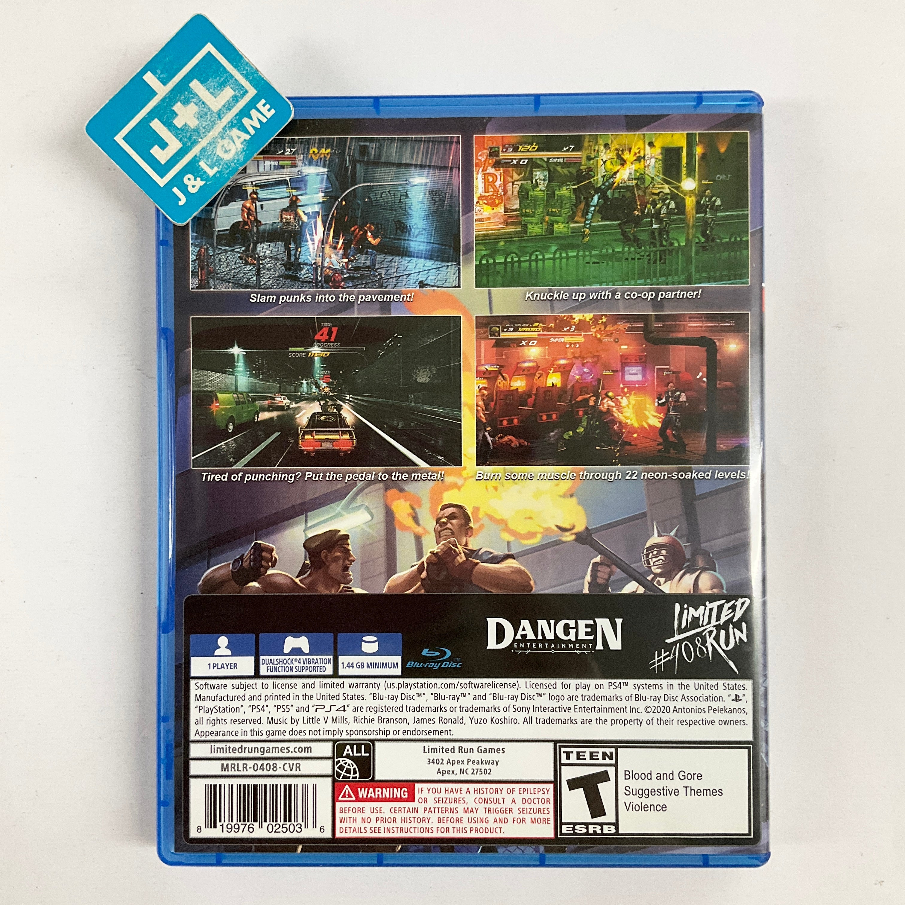 The Takeover (Limited Run #408) - (PS4) Playstation 4 [Pre-Owned