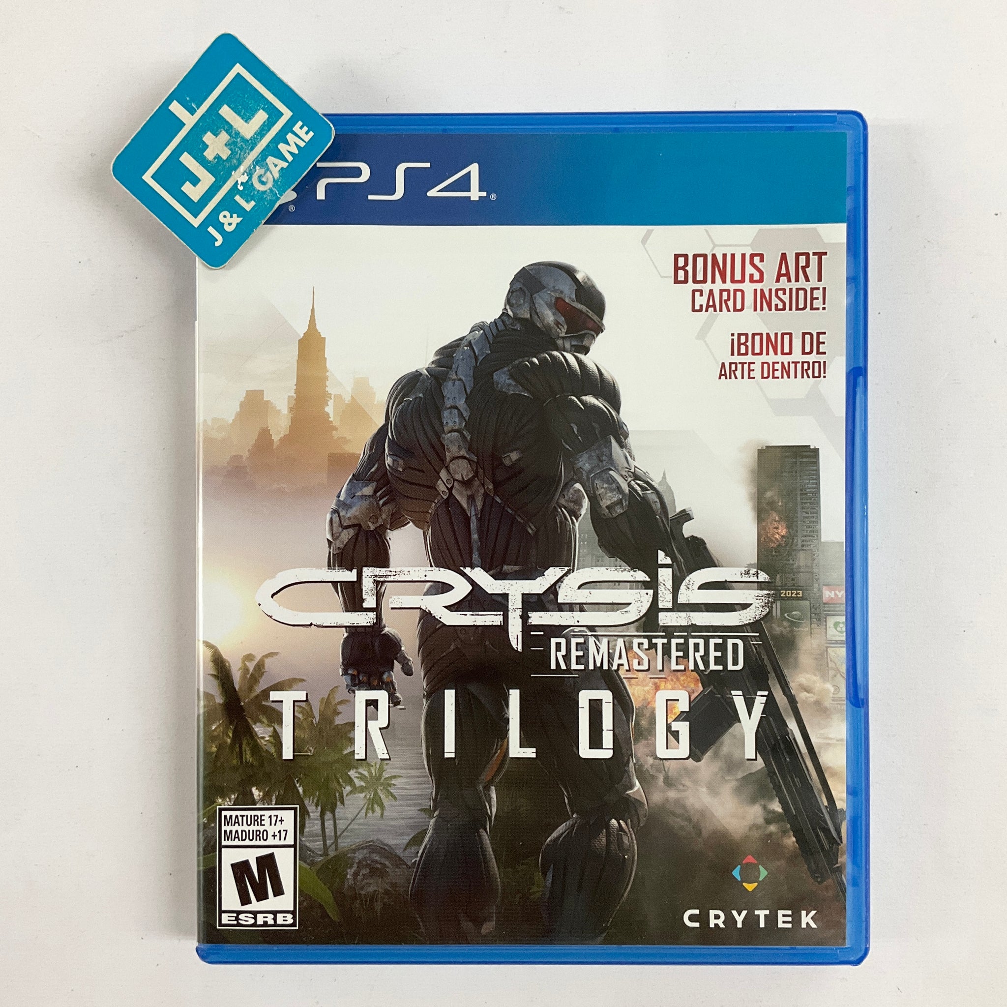 Crysis Remastered Trilogy - (PS4) PlayStation 4 [Pre-Owned] Video Games Crytek   