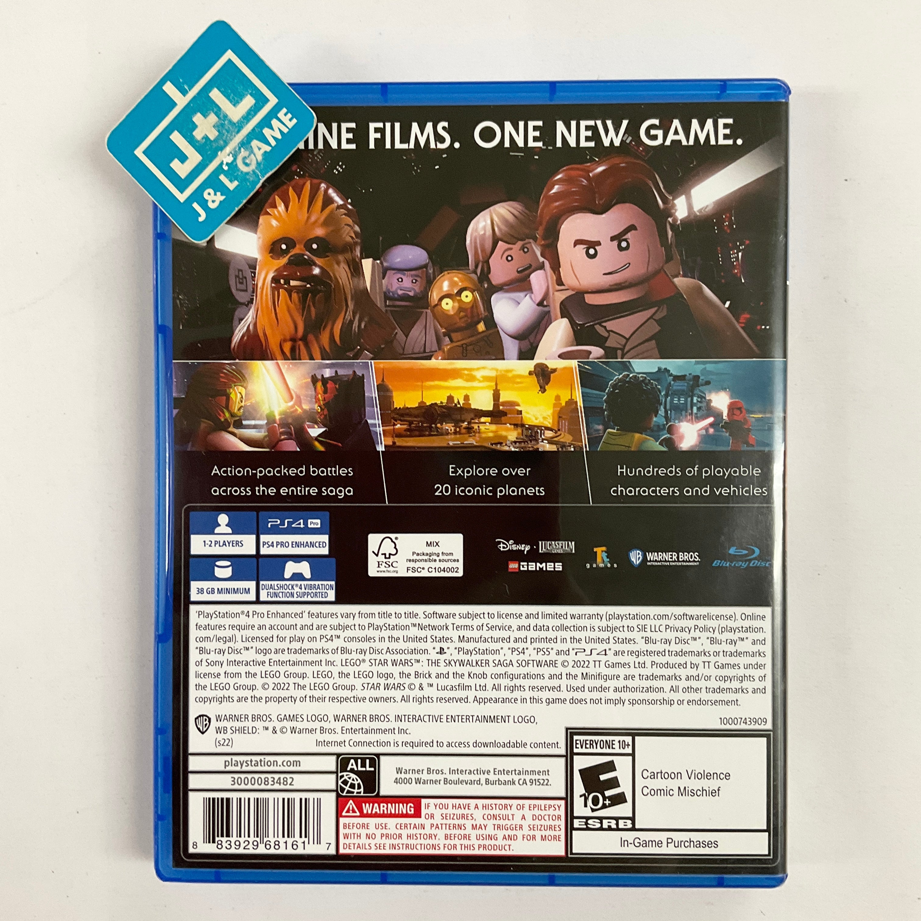LEGO Star Wars: The Skywalker Saga - (PS4) PlayStation 4 [Pre-Owned] Video Games WB Games