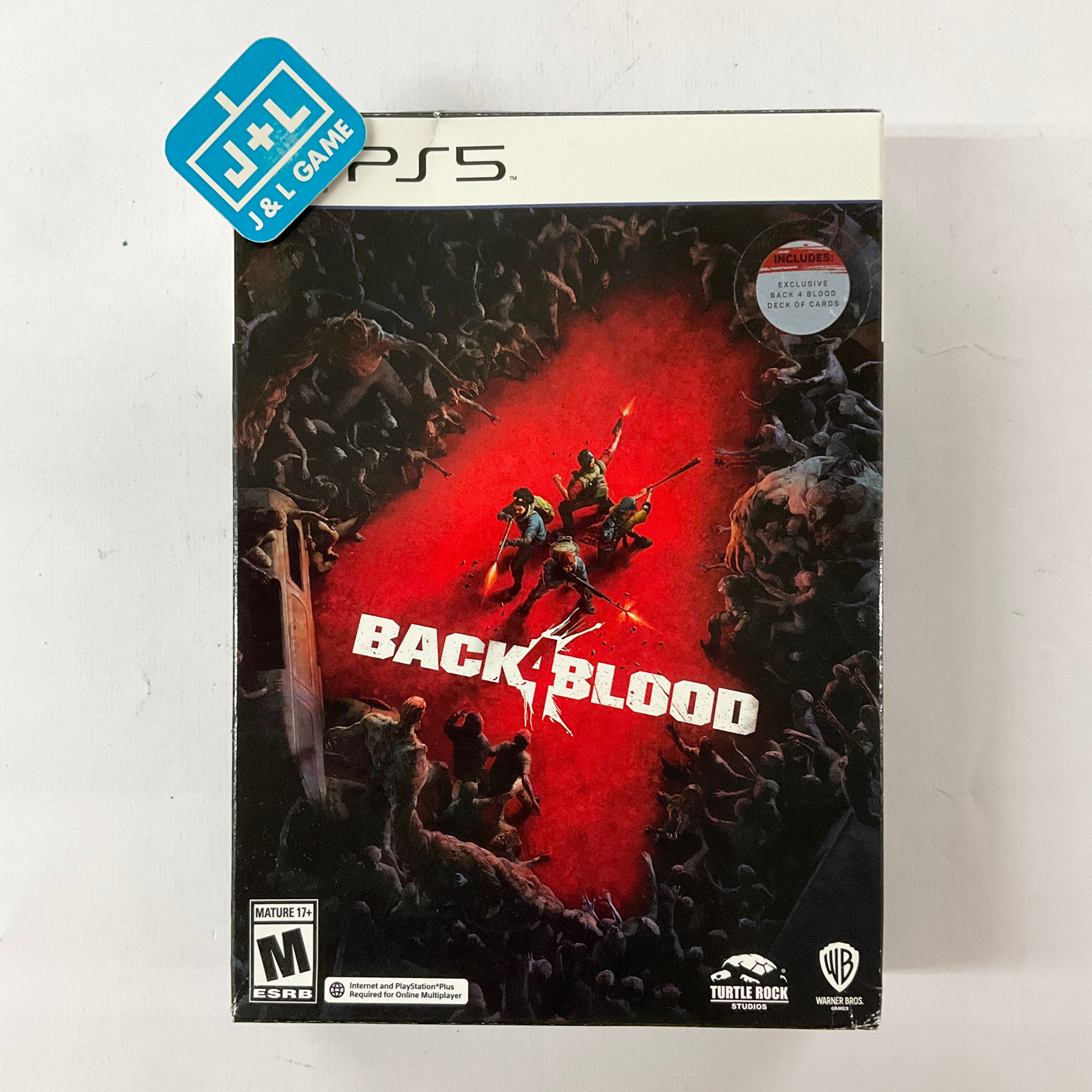 Back 4 Blood (with Playing Cards) - (PS5) PlayStation 5 [Pre-Owned] Video Games WB Games   